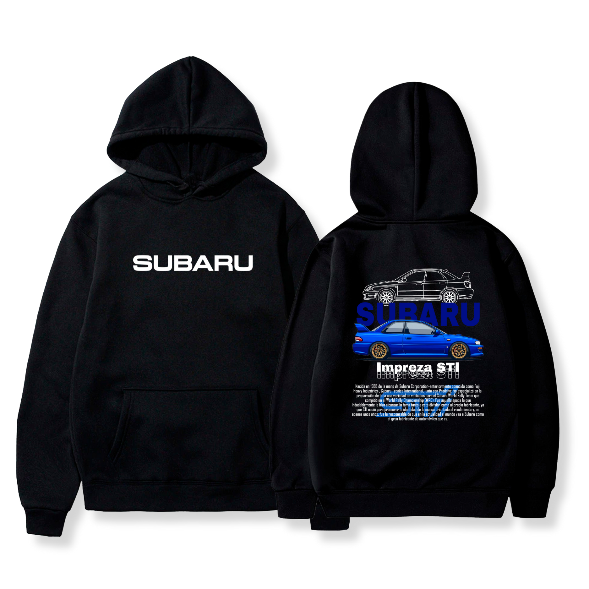 Hoodie Impresa STI 1 - Subaru