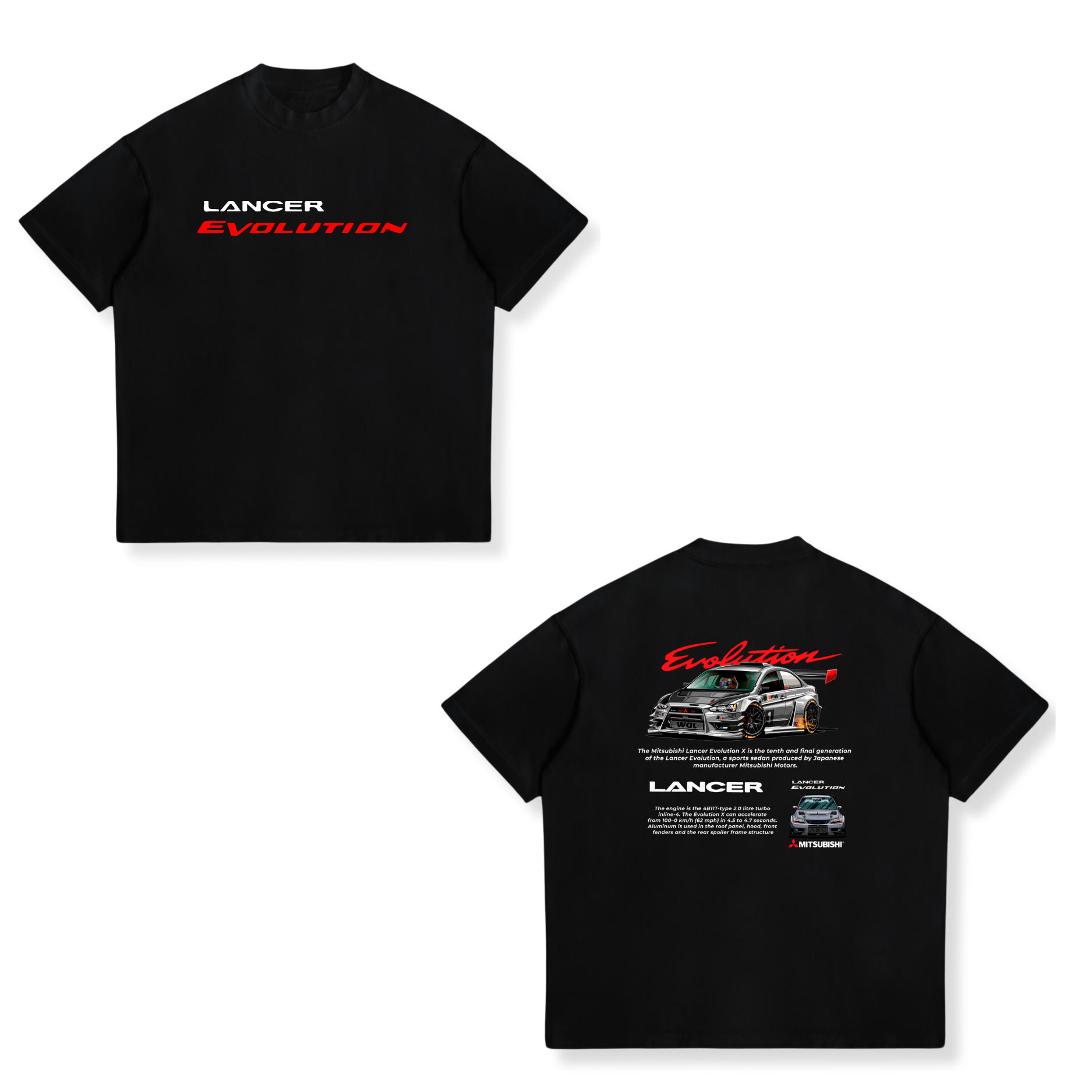 Camisa Lancer Evo  1 - Mitsubishi