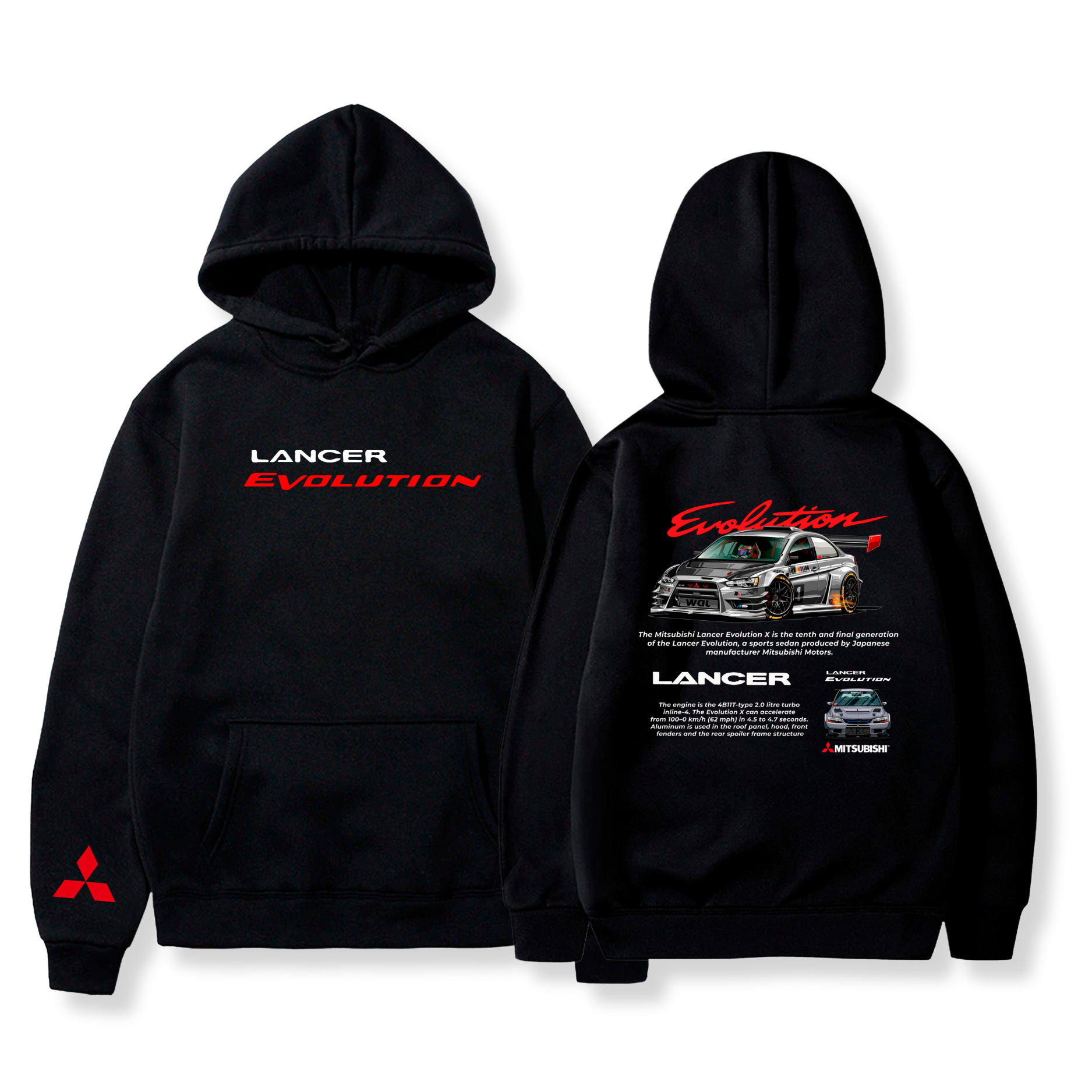 Hoodie Lancer Evo  1 - Mitsubishi