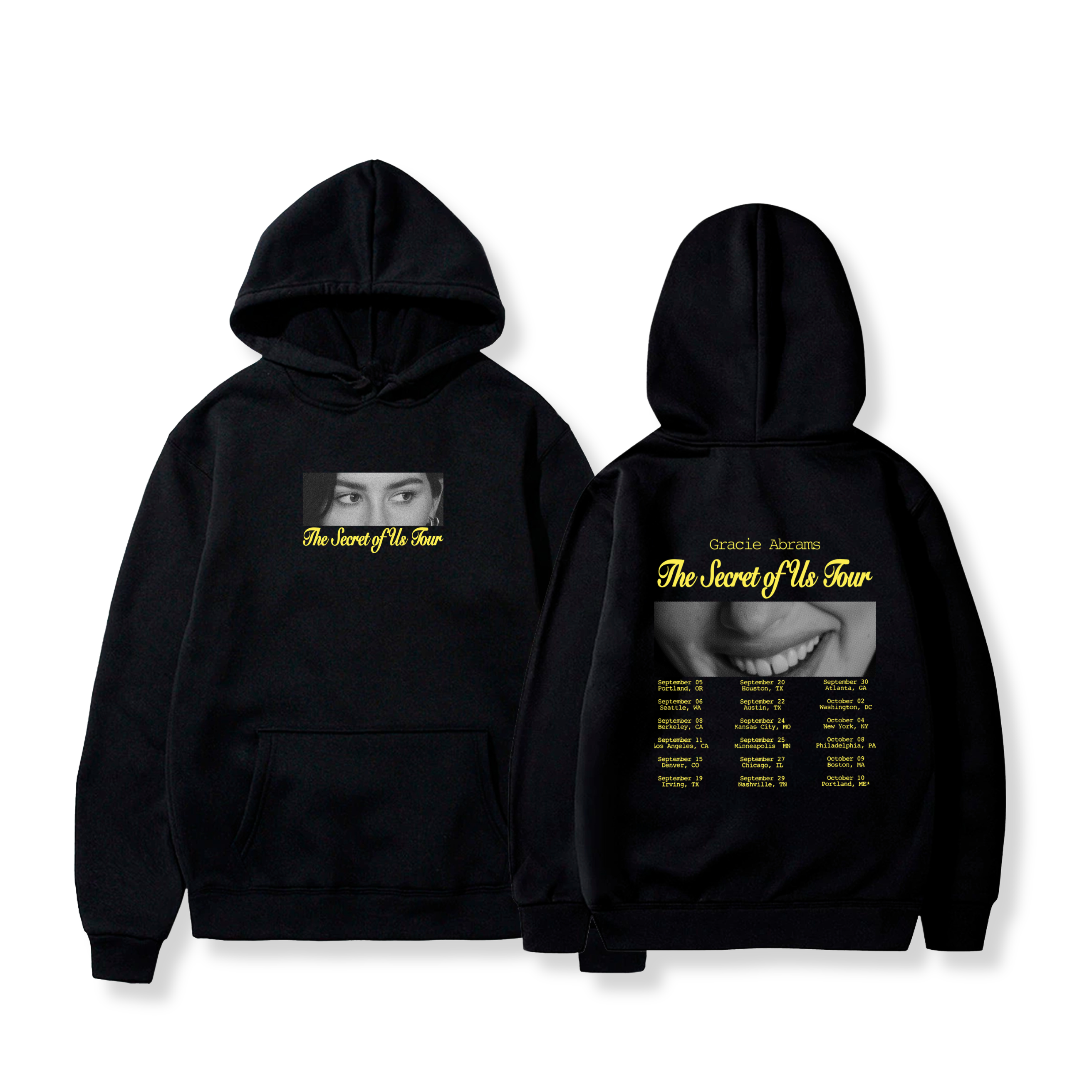 Hoodie The Secret of Us tour  1 - Gracie Abrams