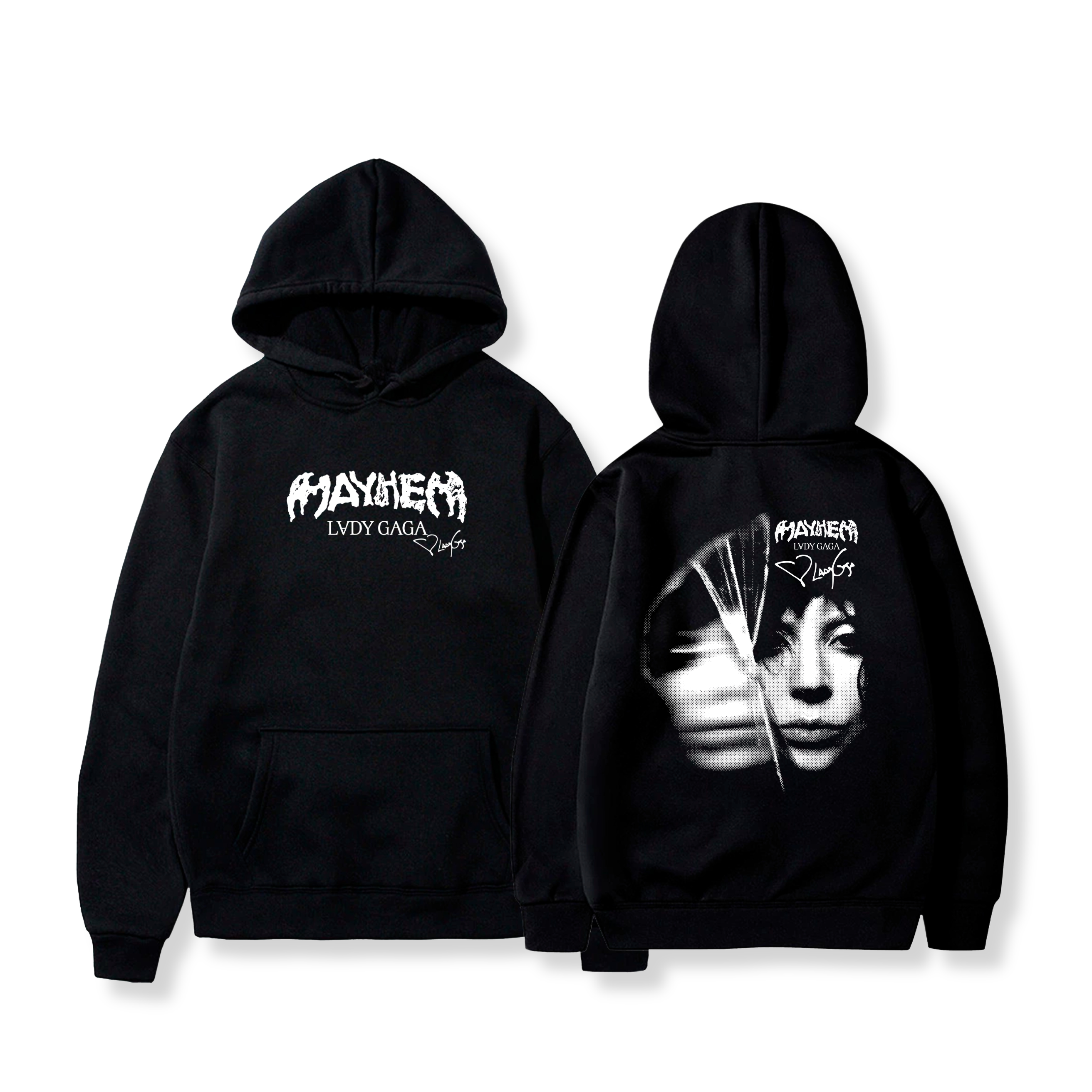 Hoodie Mayhem, Death metal face 18 - Lady Gaga