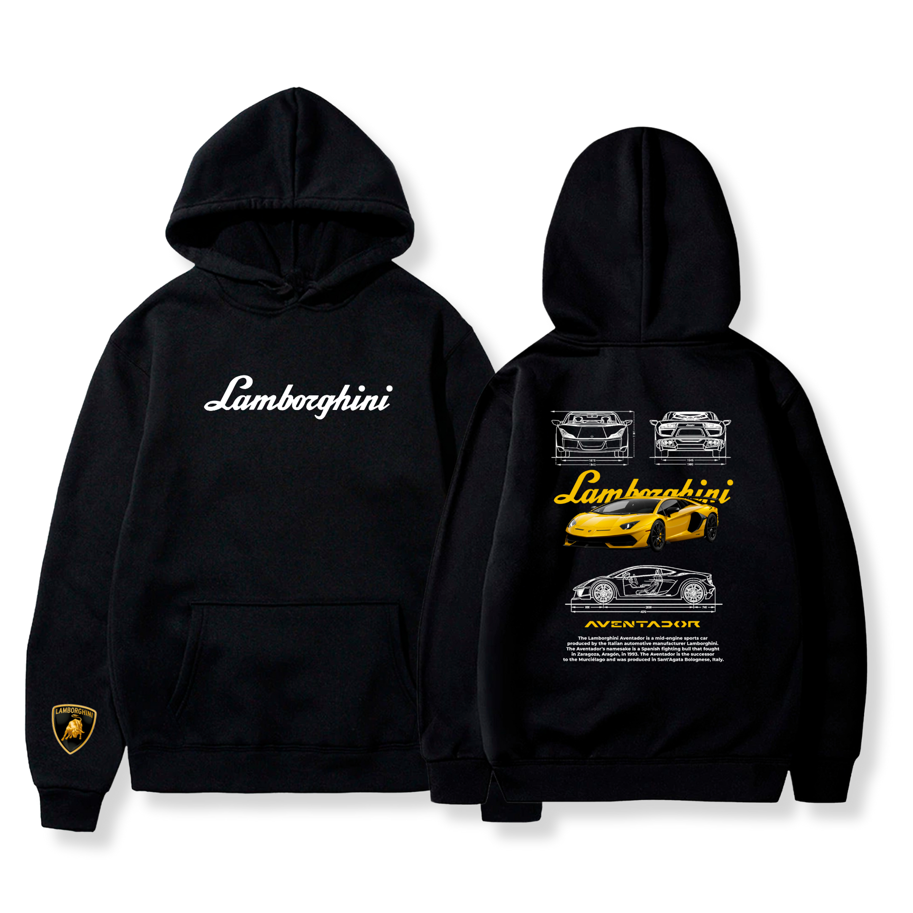 Hoodie Aventador  1 - Lamborghini