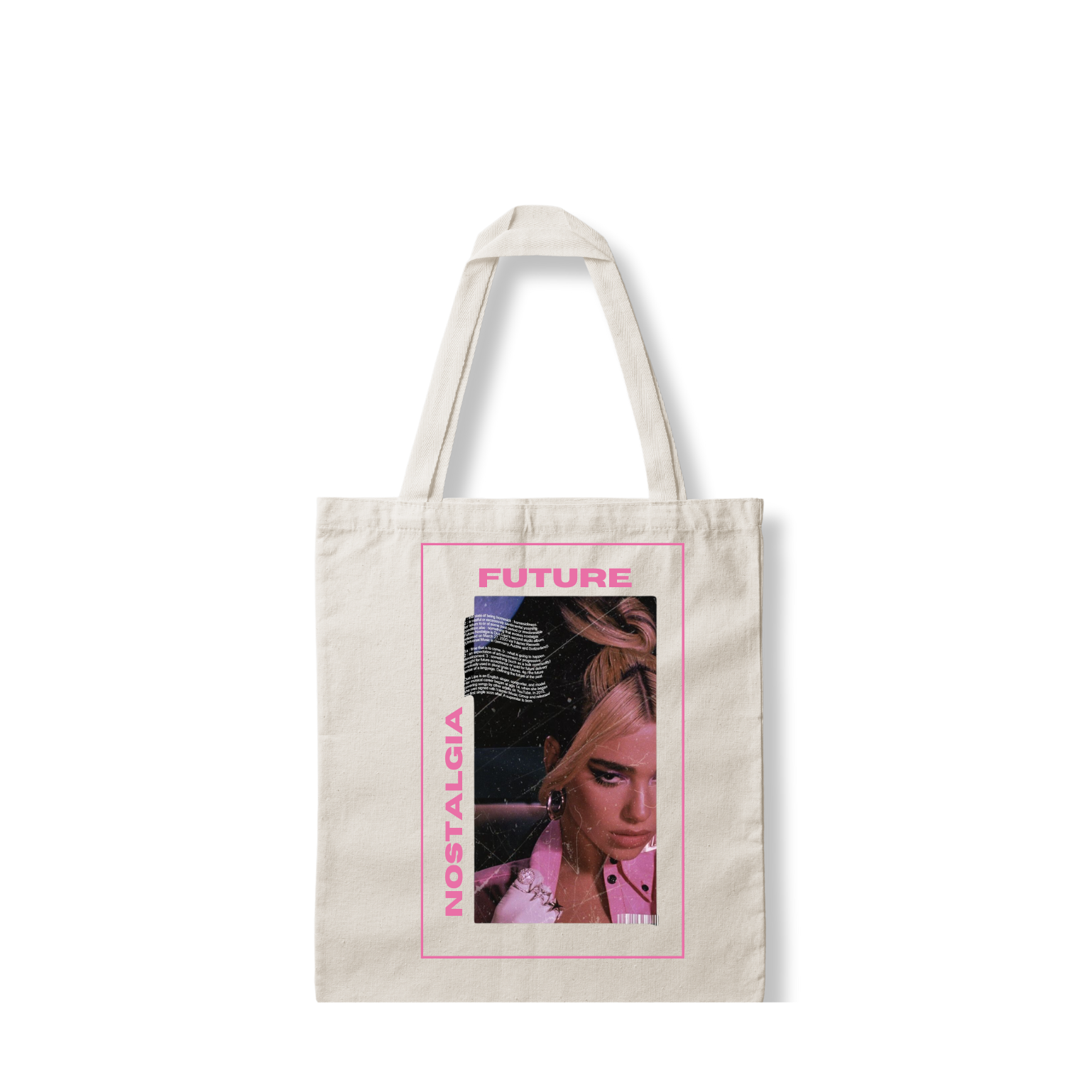 Tote bag Future Nostalgia 1 - Dua Lipa