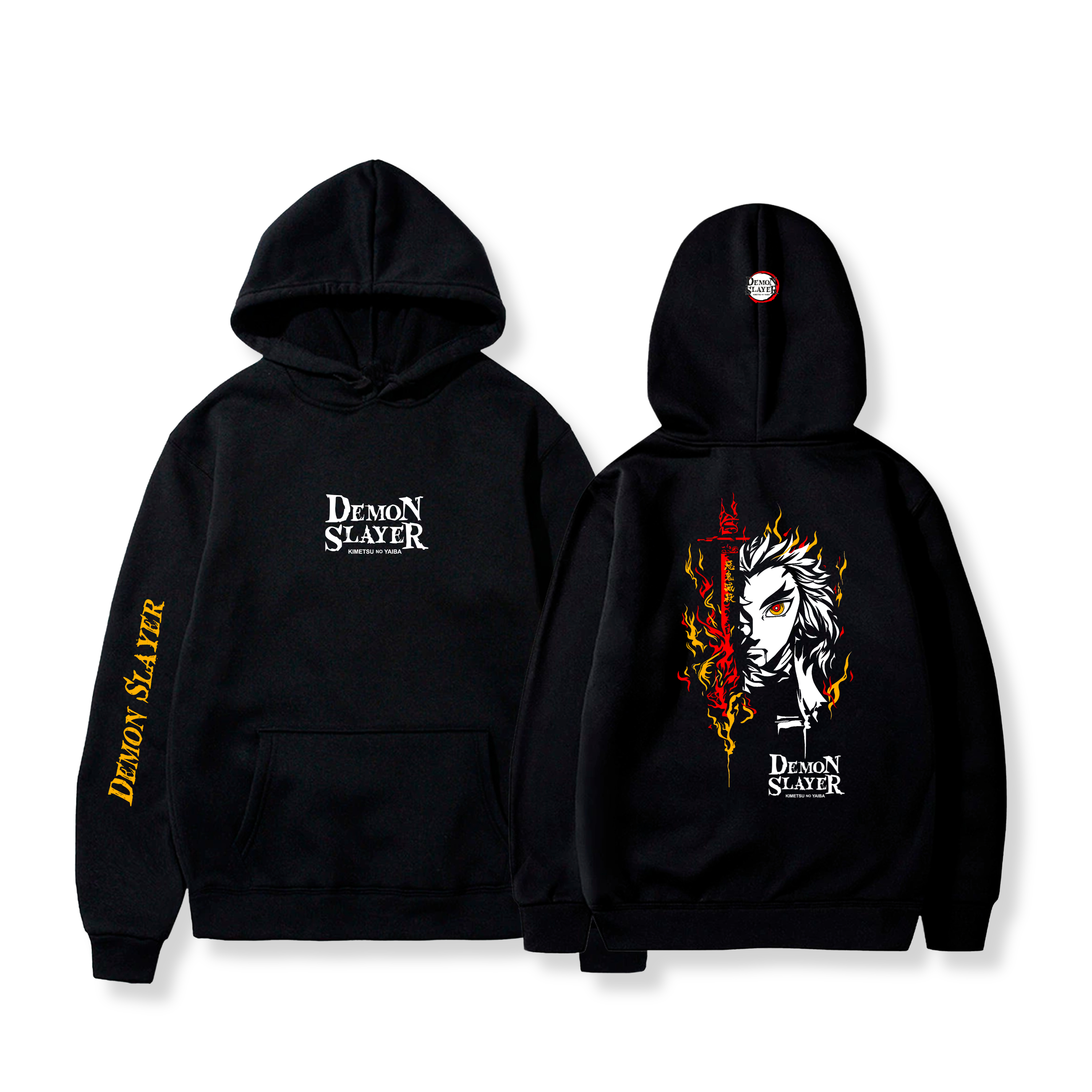 Hoodie Rengoku 30 - Demon Slayer