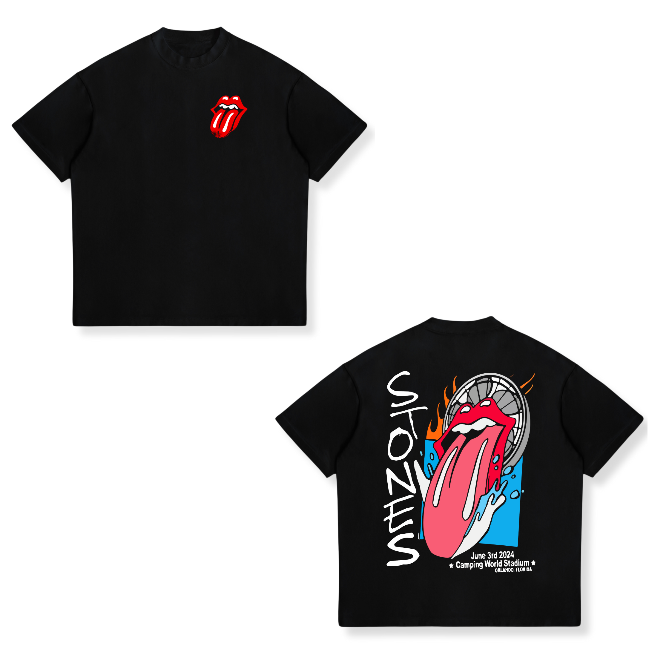 Camisa Hackney Diamonds Tour 1 - The Rolling Stones