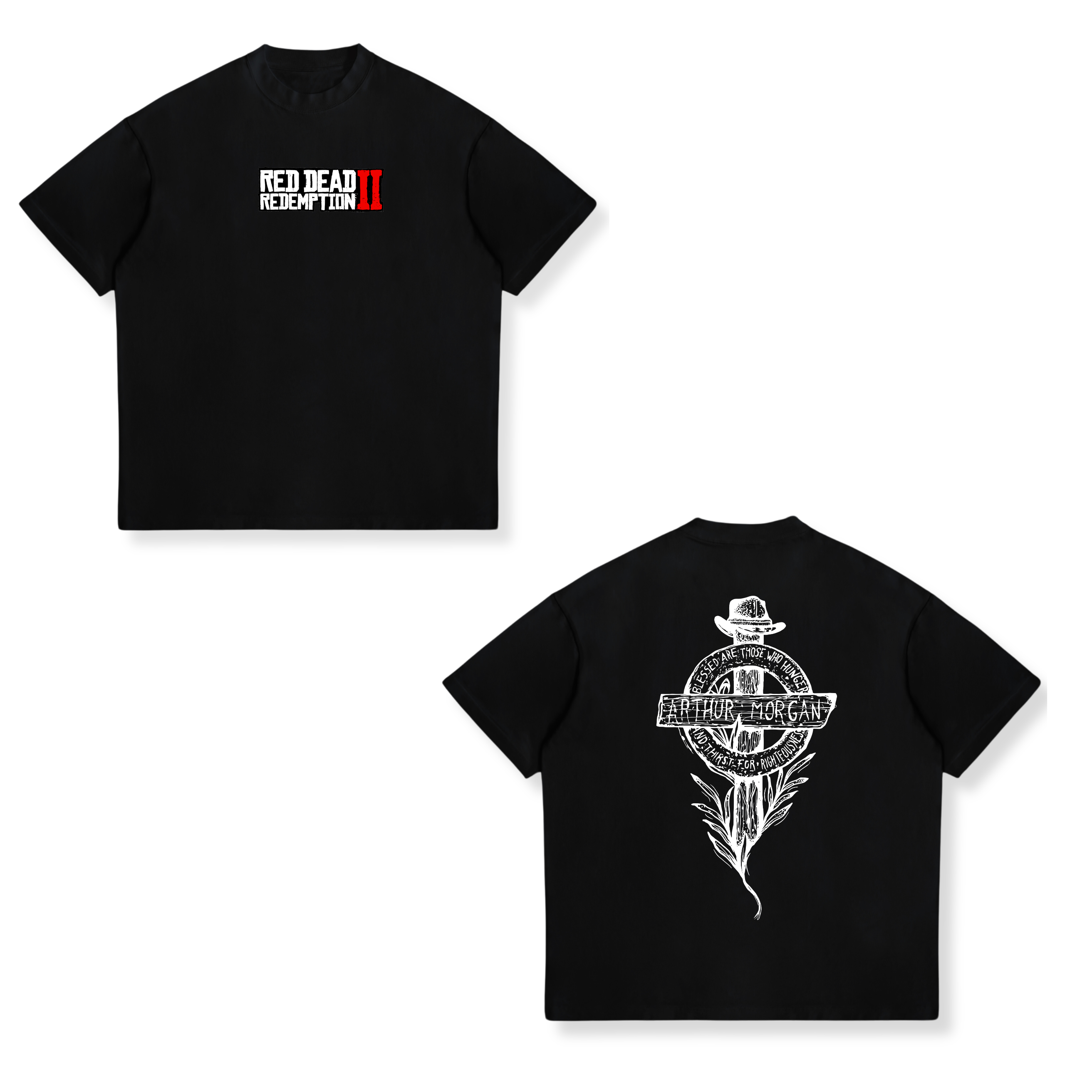 Camisa Arthur's Grave Tribute 9 - Red Dead Redemption 2