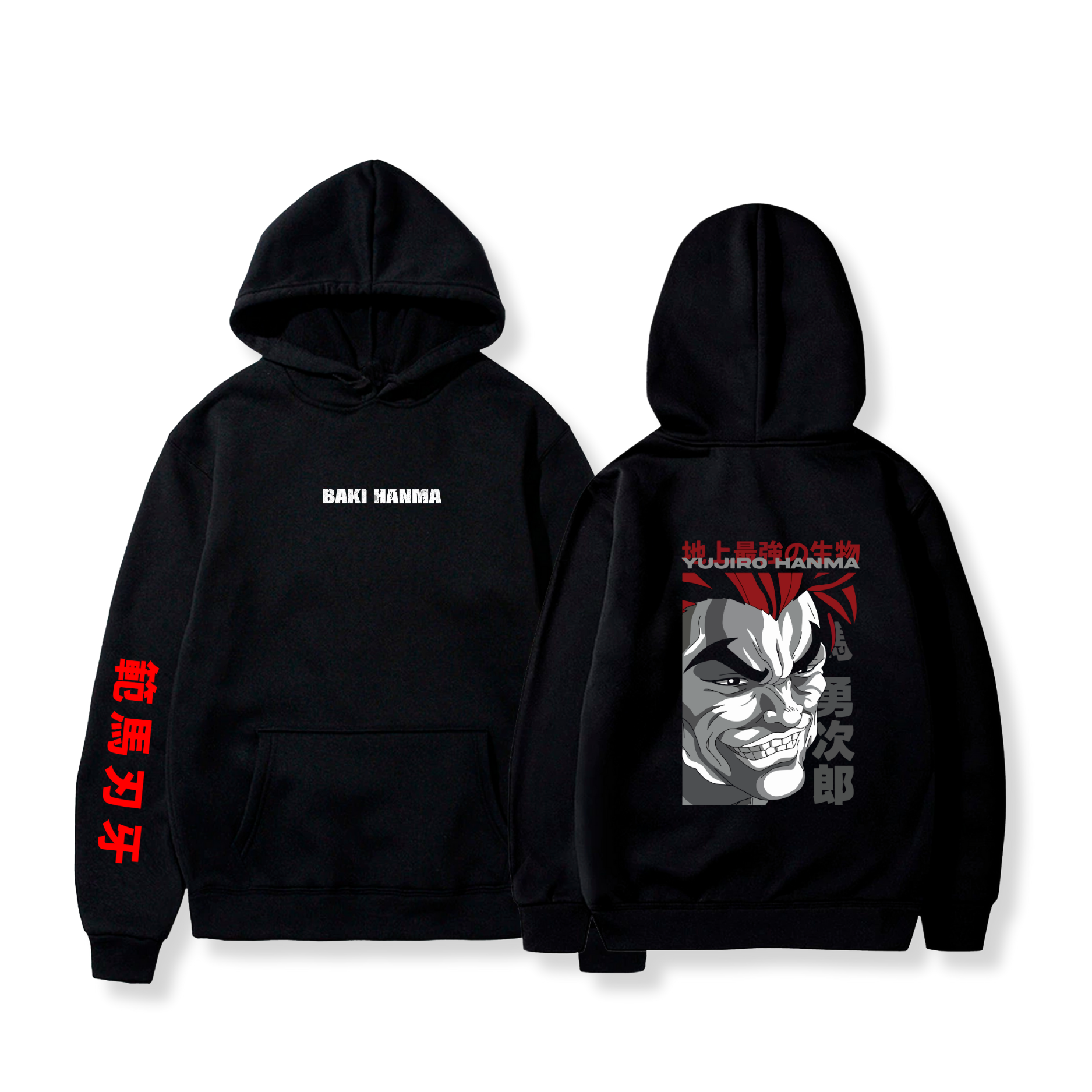 Hoodie Yujiro Hanma 11 - Baki