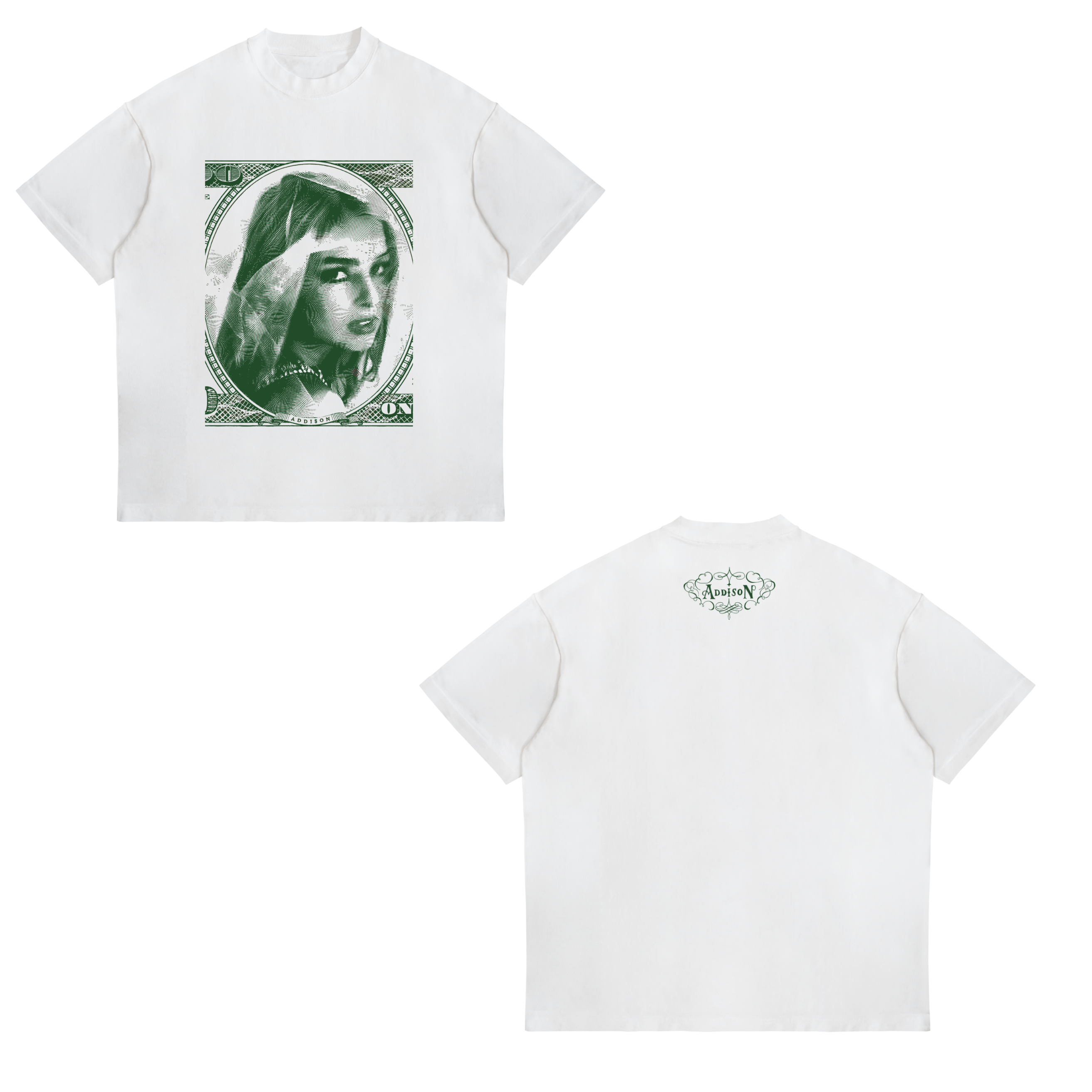 Camisa Million dollar bill  10 - Addison Rae