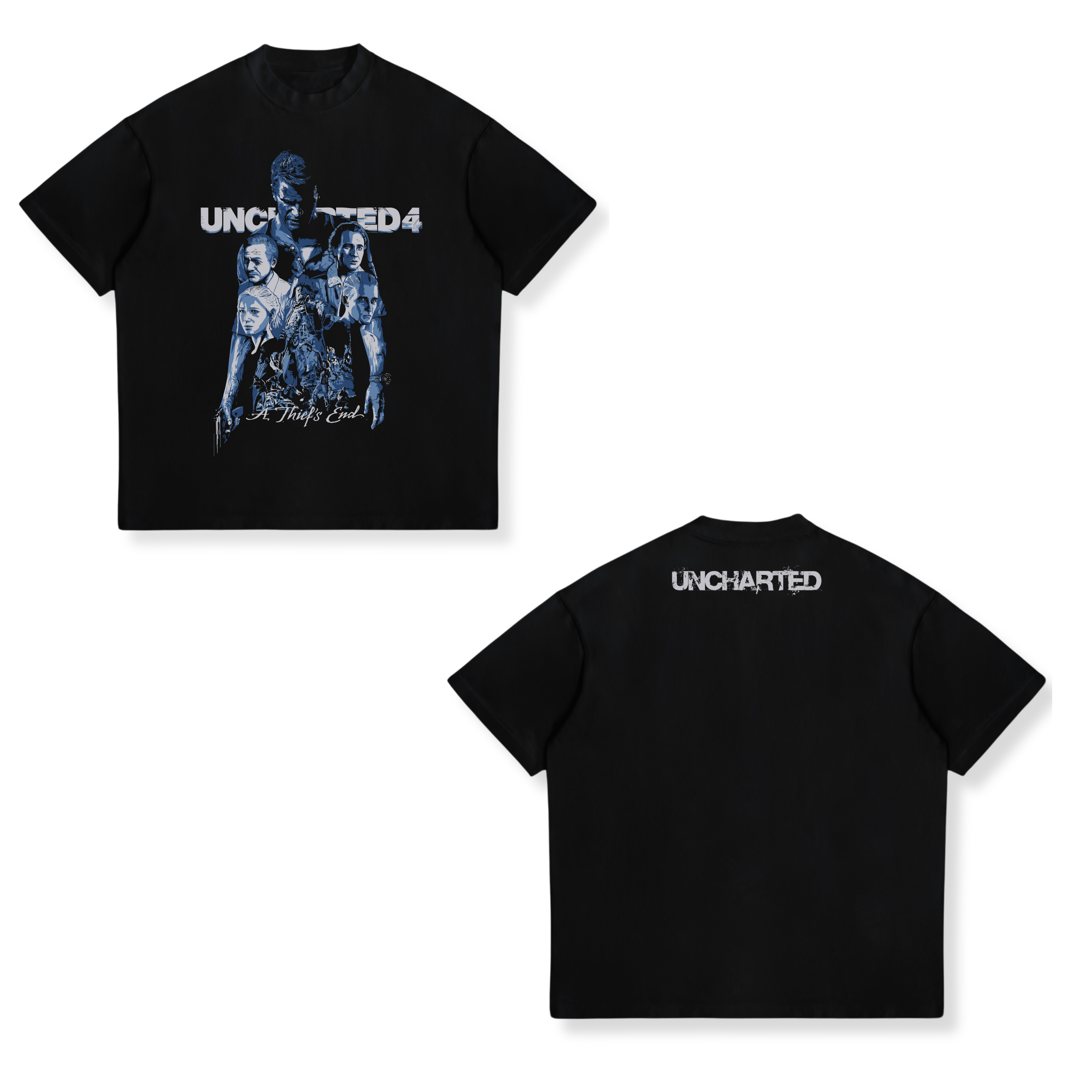 Camisa Uncharted 4: A Thief's End. 10 - Uncharted