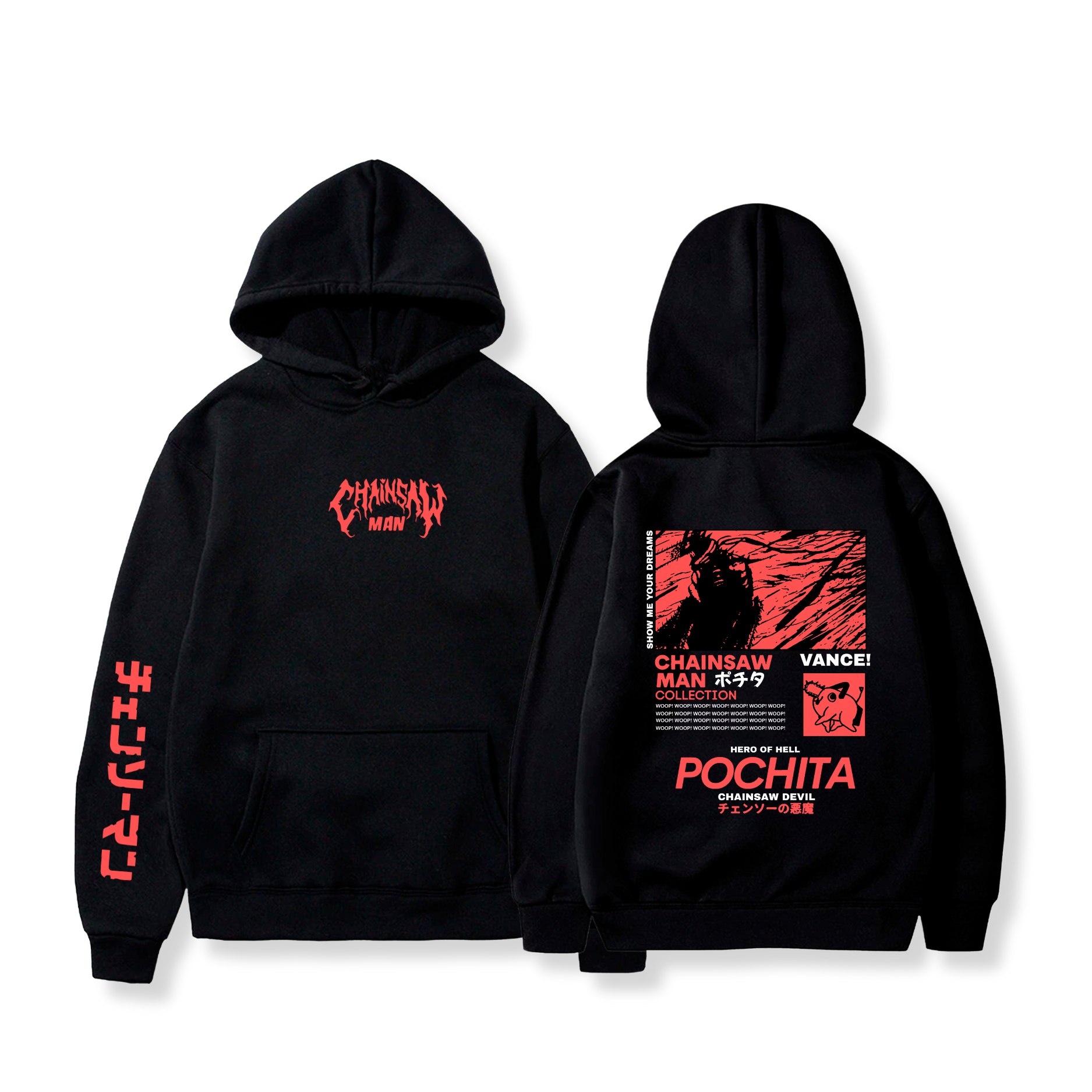 Hoodie Pochita 12 Chainsaw Man