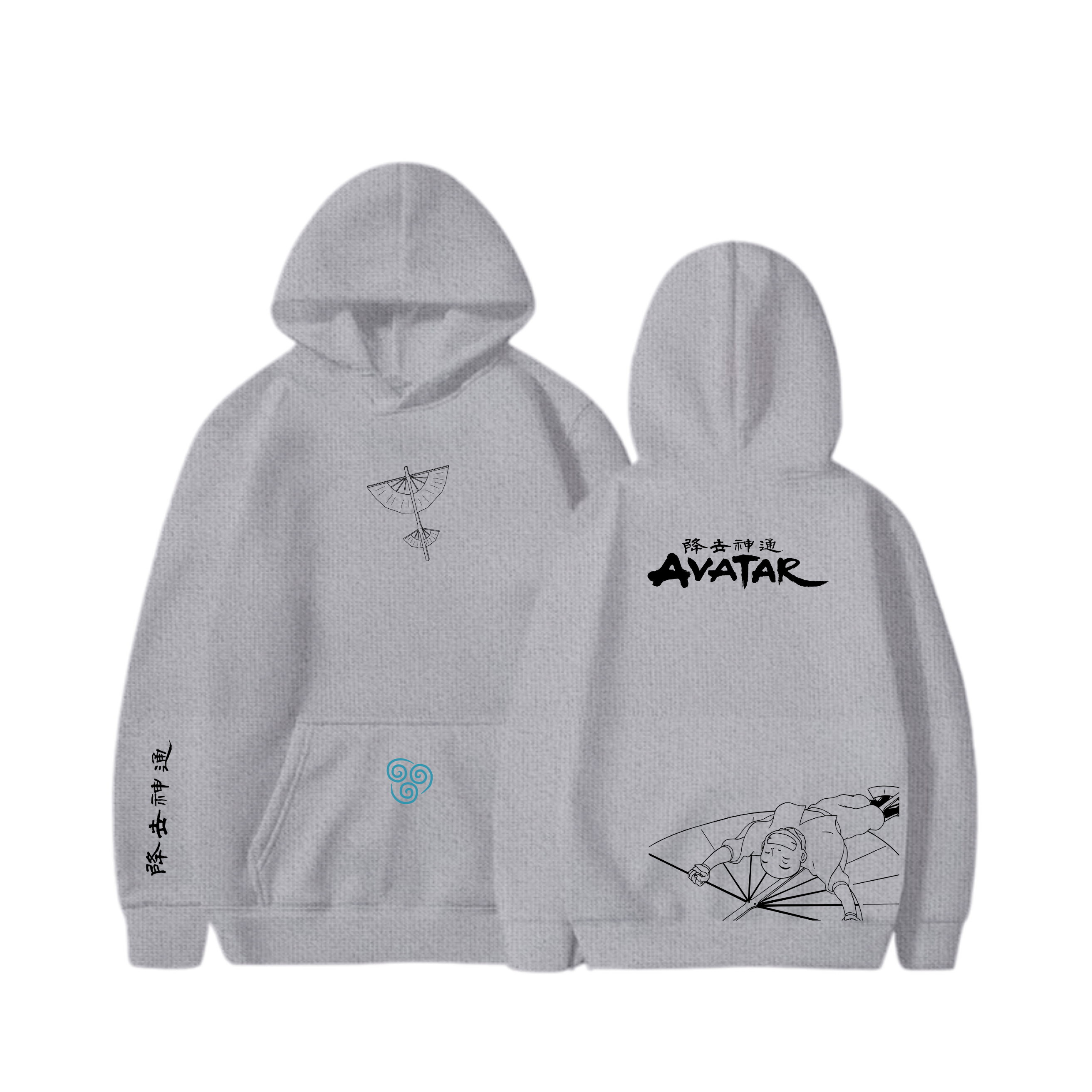 Hoodie Aang  21 - Avatar: la leyenda de Aang