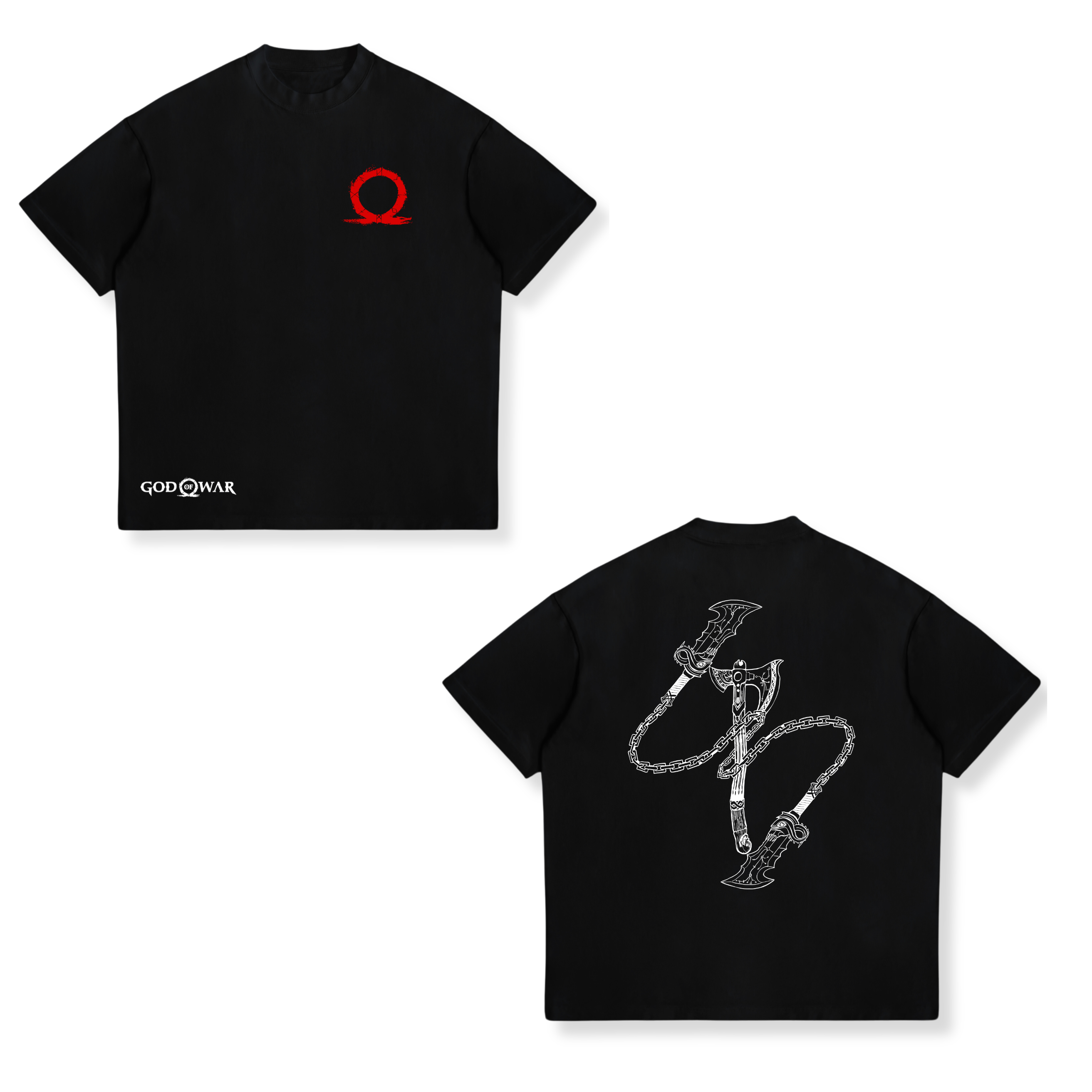 Camisa Hacha de Leviatán ,Espadas del Caos 8 - God of War