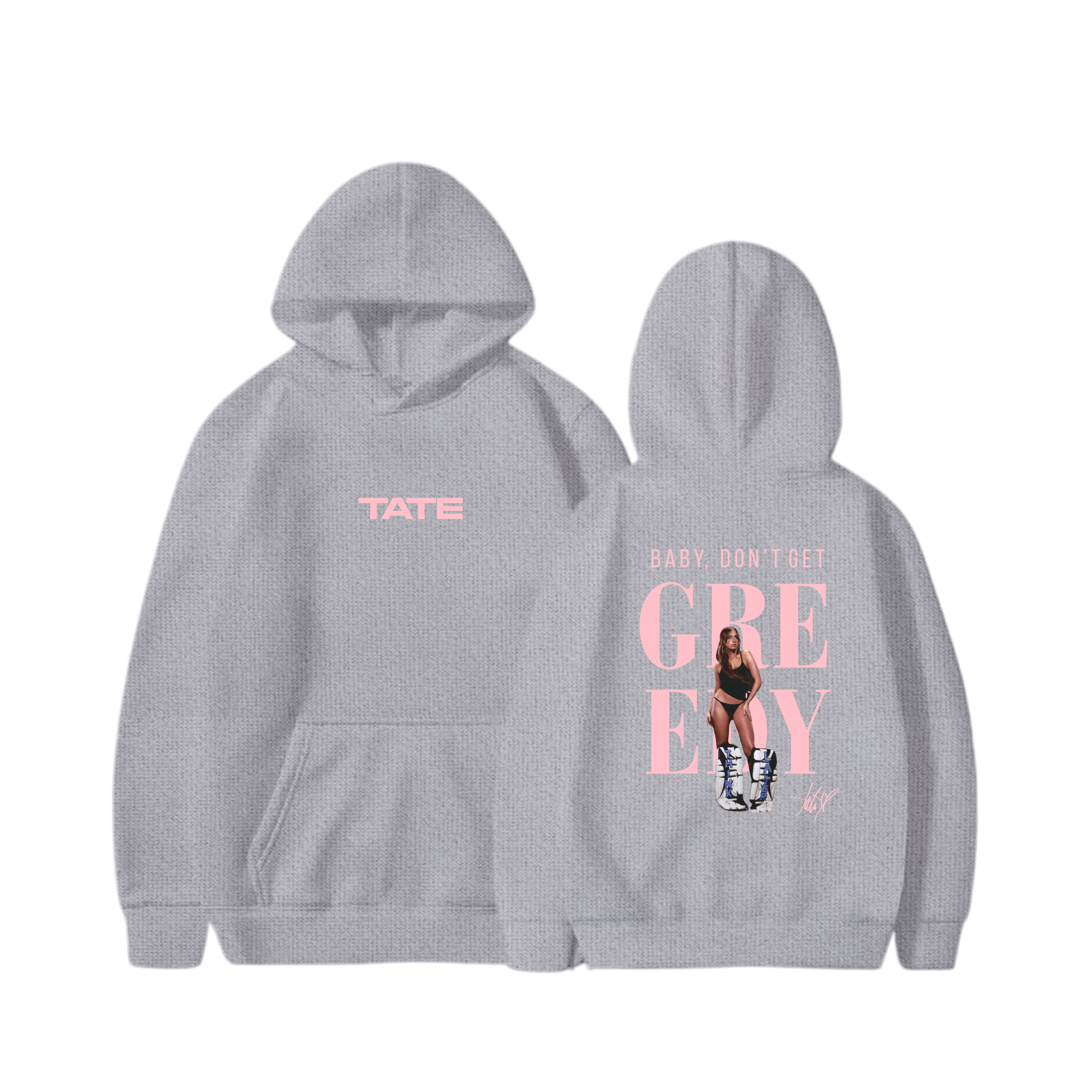 Hoodie Think Later , greedy 21 - Tate McRae