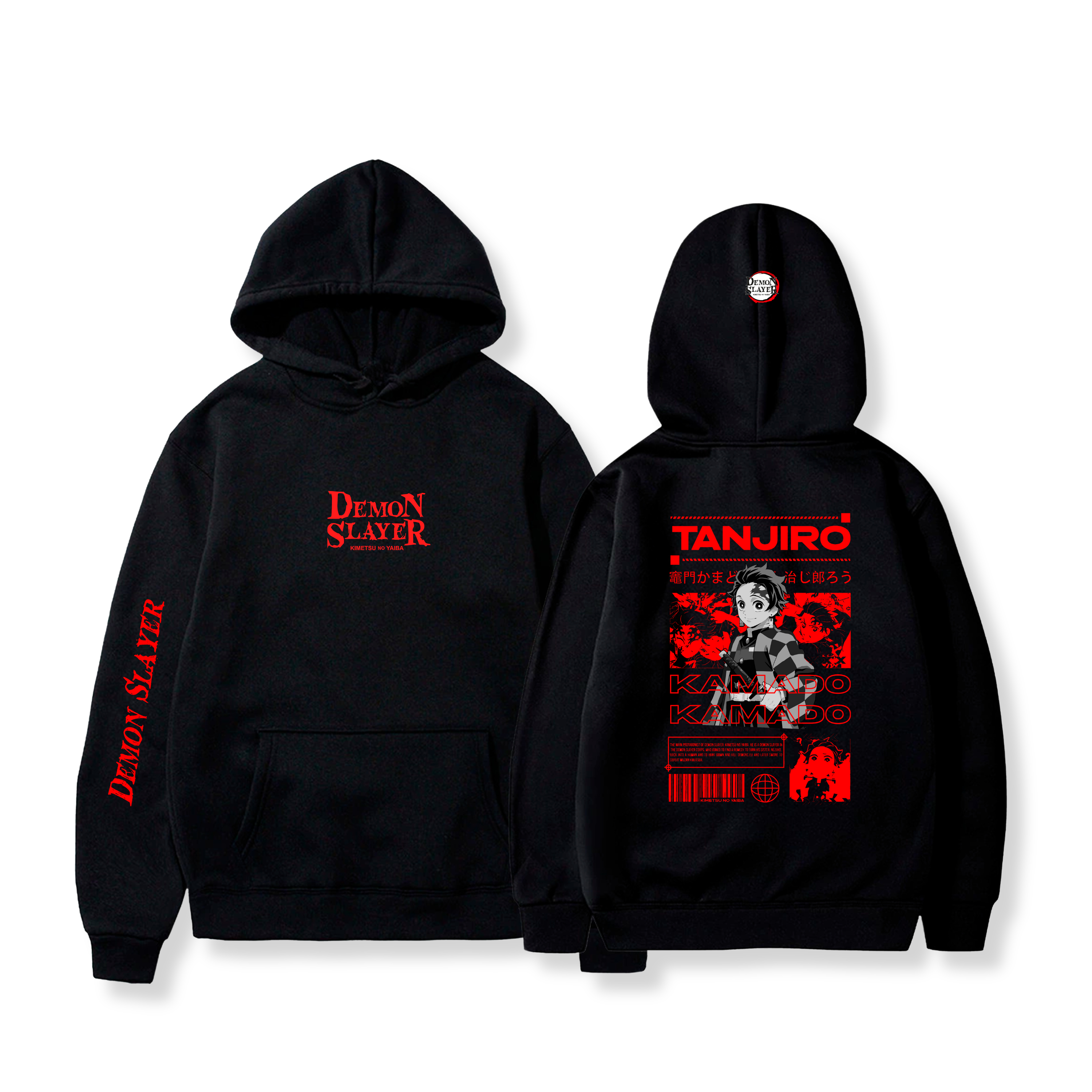 Hoodie Tanjiro 43 - Demon Slayer