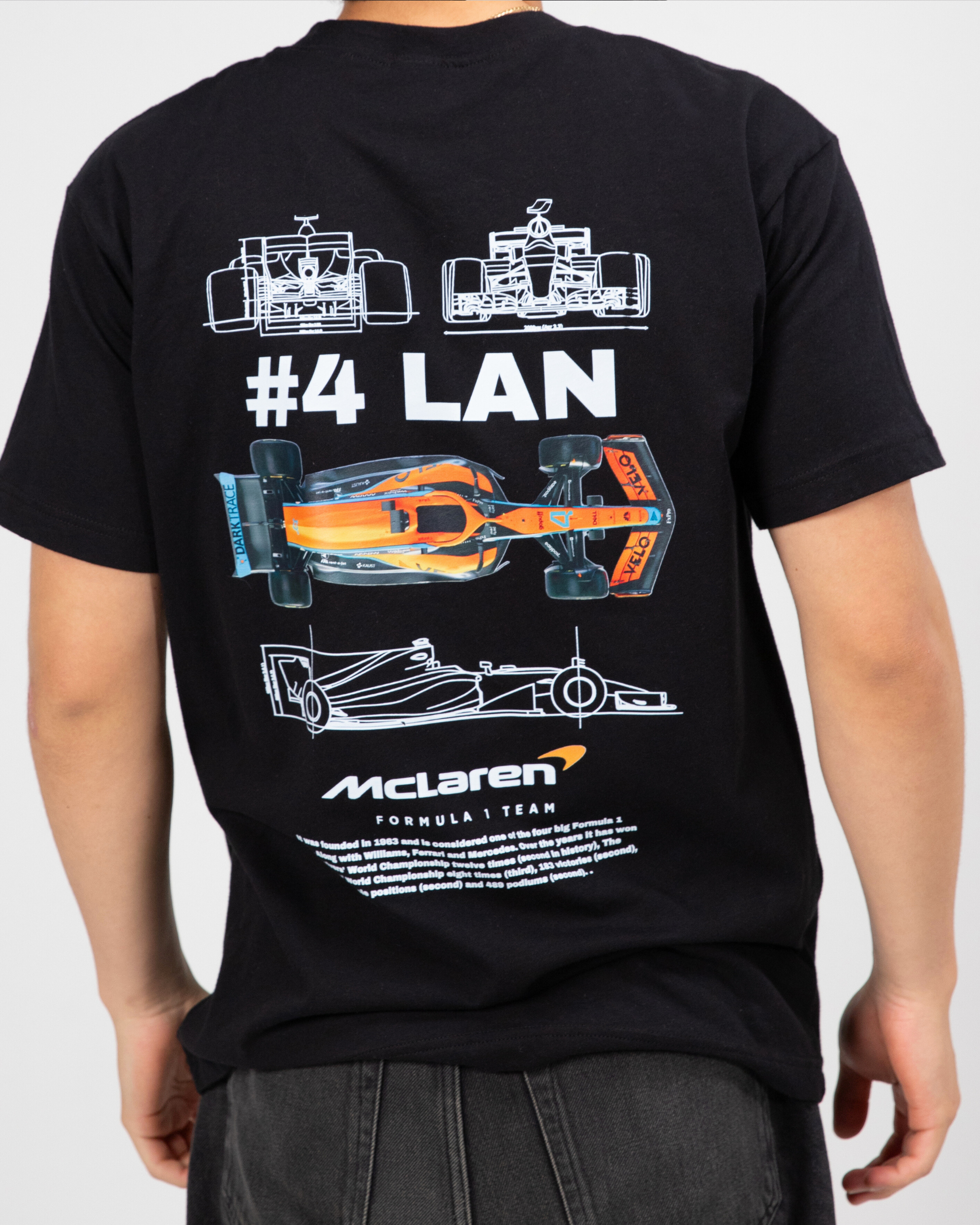 CAMISA LANDO NORRIS MONOPLAZA X MCLAREN F1 TEAM 2024