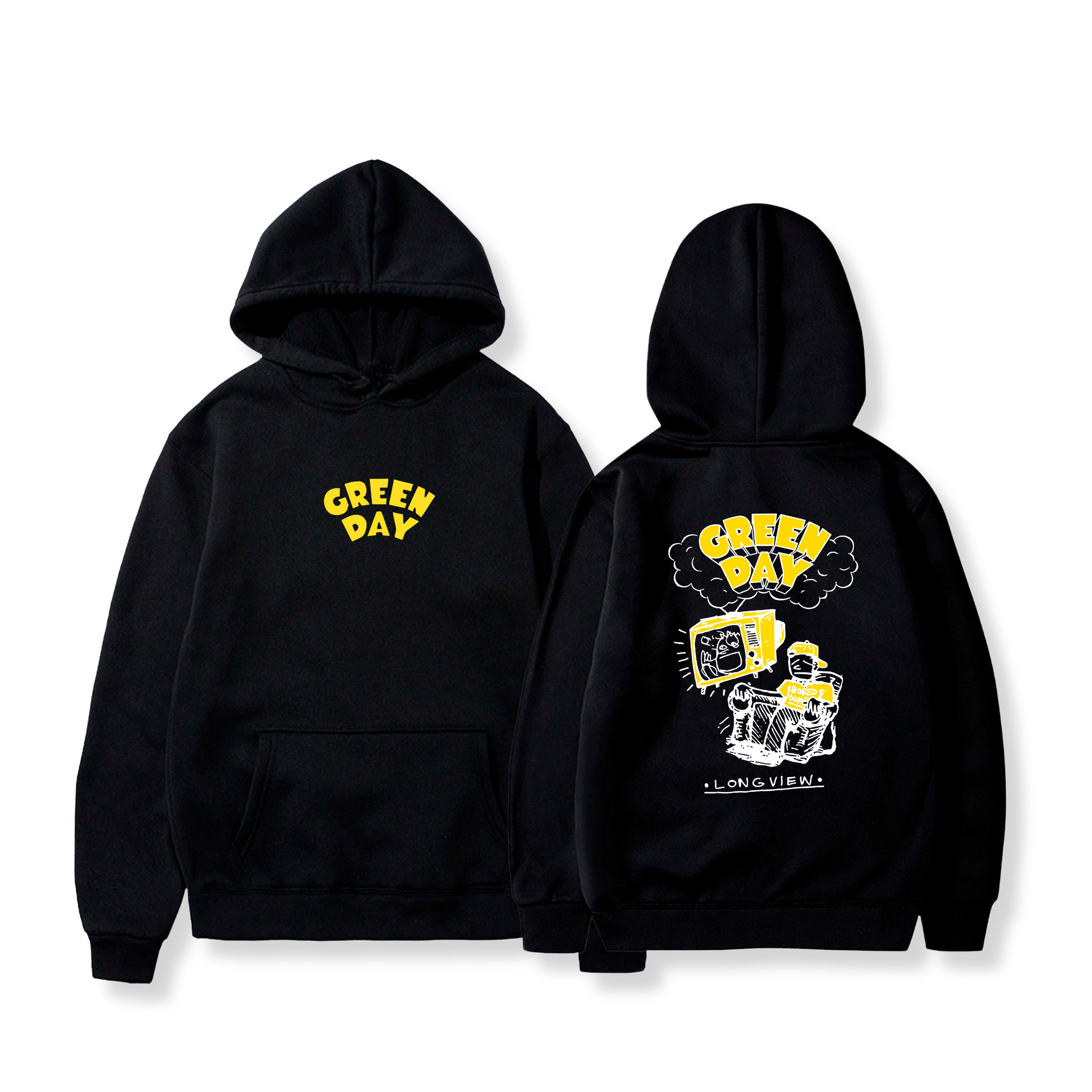 Hoodie Longview 14 - Green Day