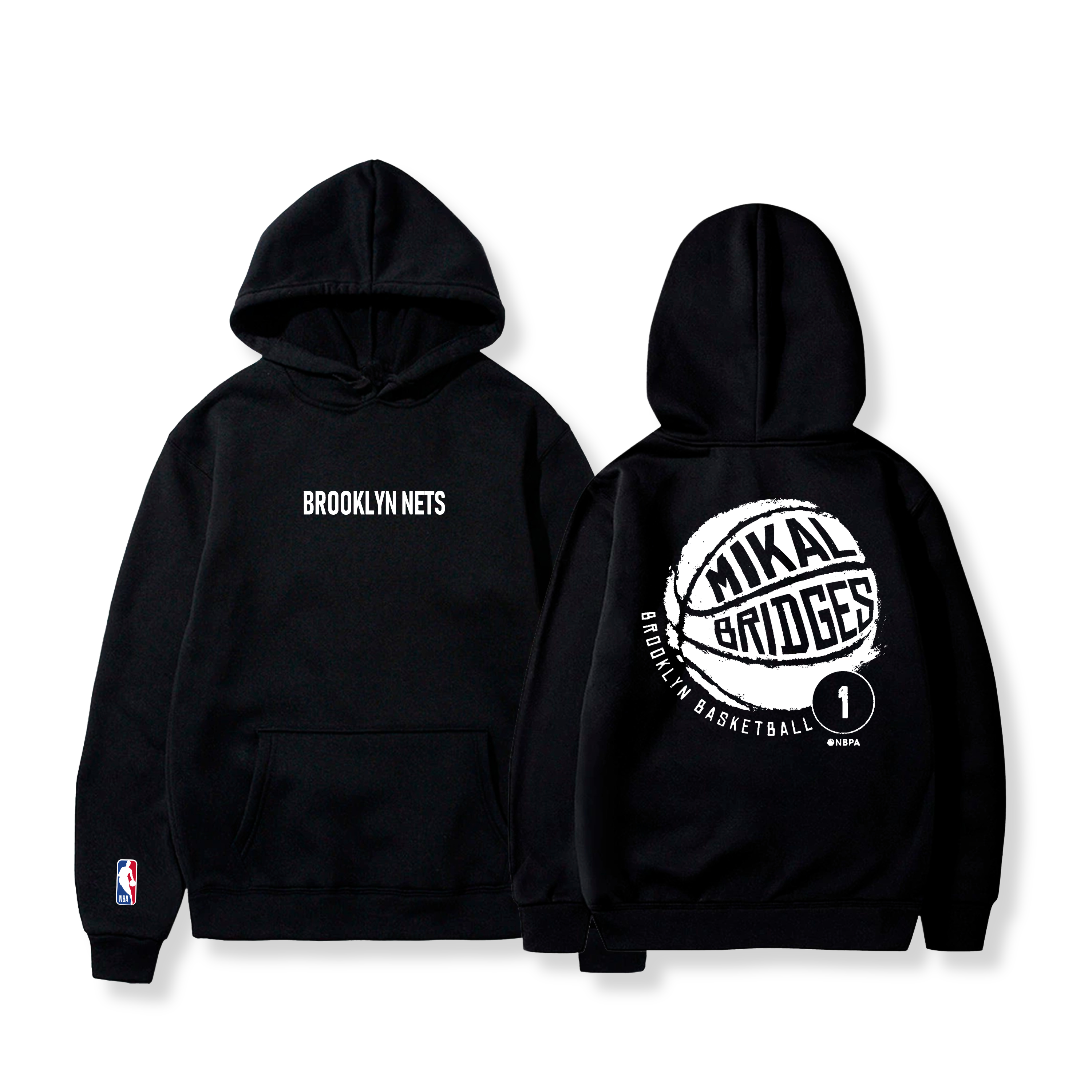 Hoodie Mikal Bridges 12 - Brooklyn Nets