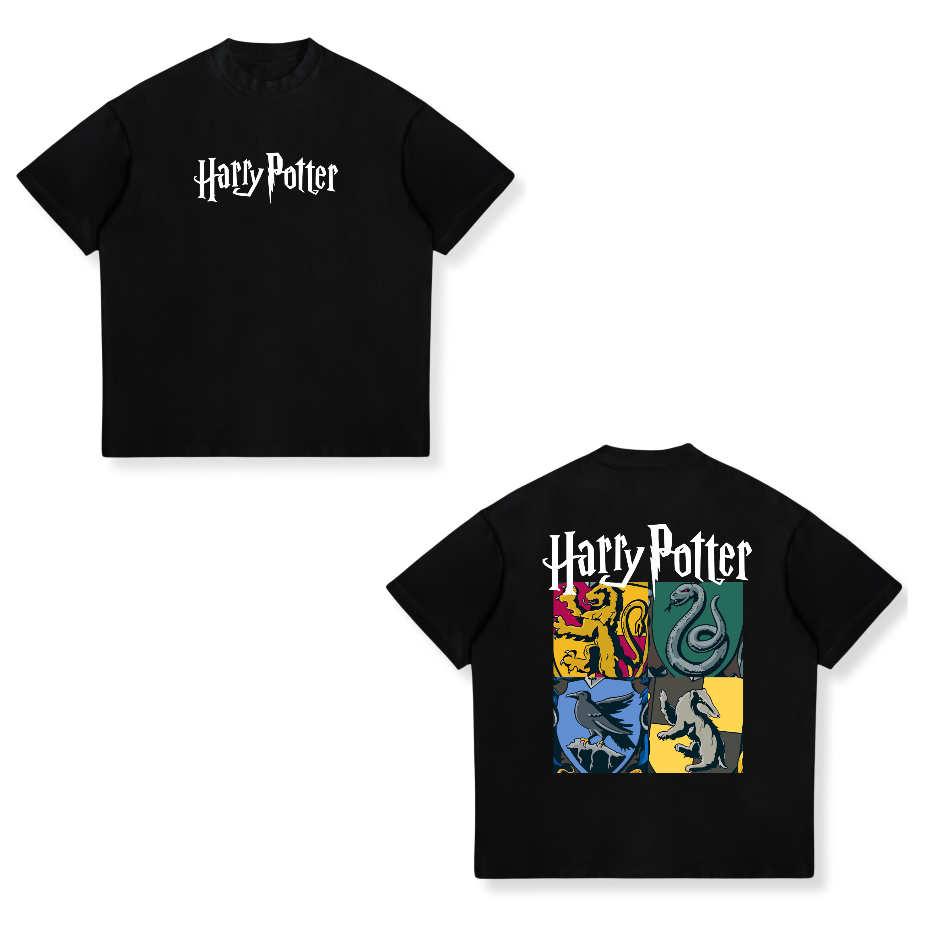 Camisa Casas de Hogwarts 11 - Harry Potter