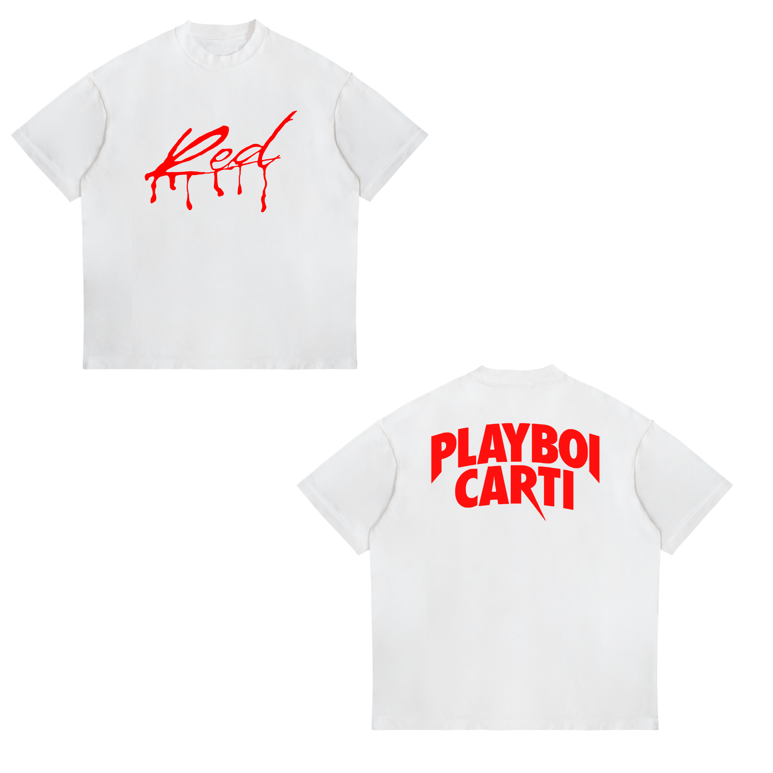 Camisa Whole Lotta Red 13 - Playboi Carti