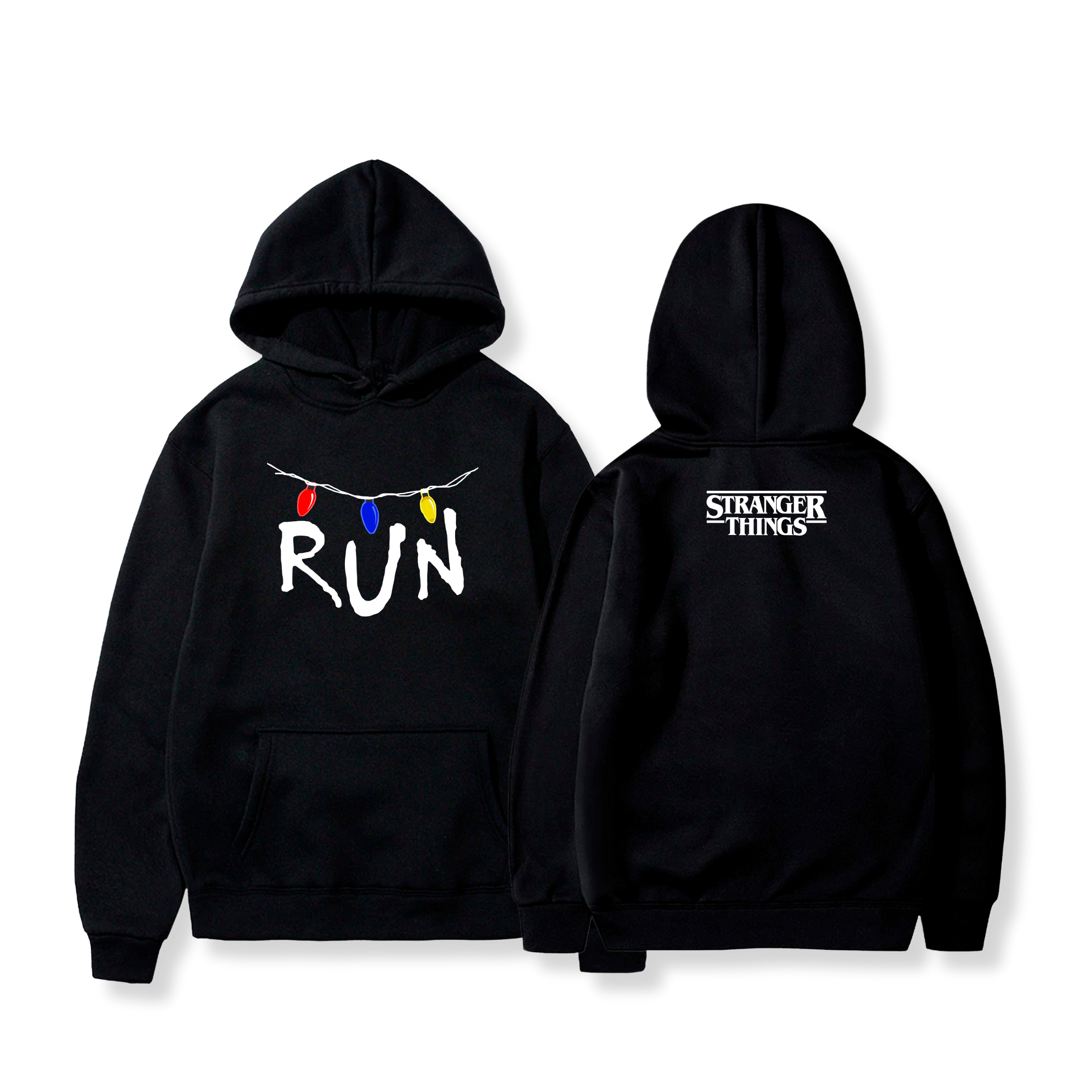 Hoodie Run  24 - Stranger things