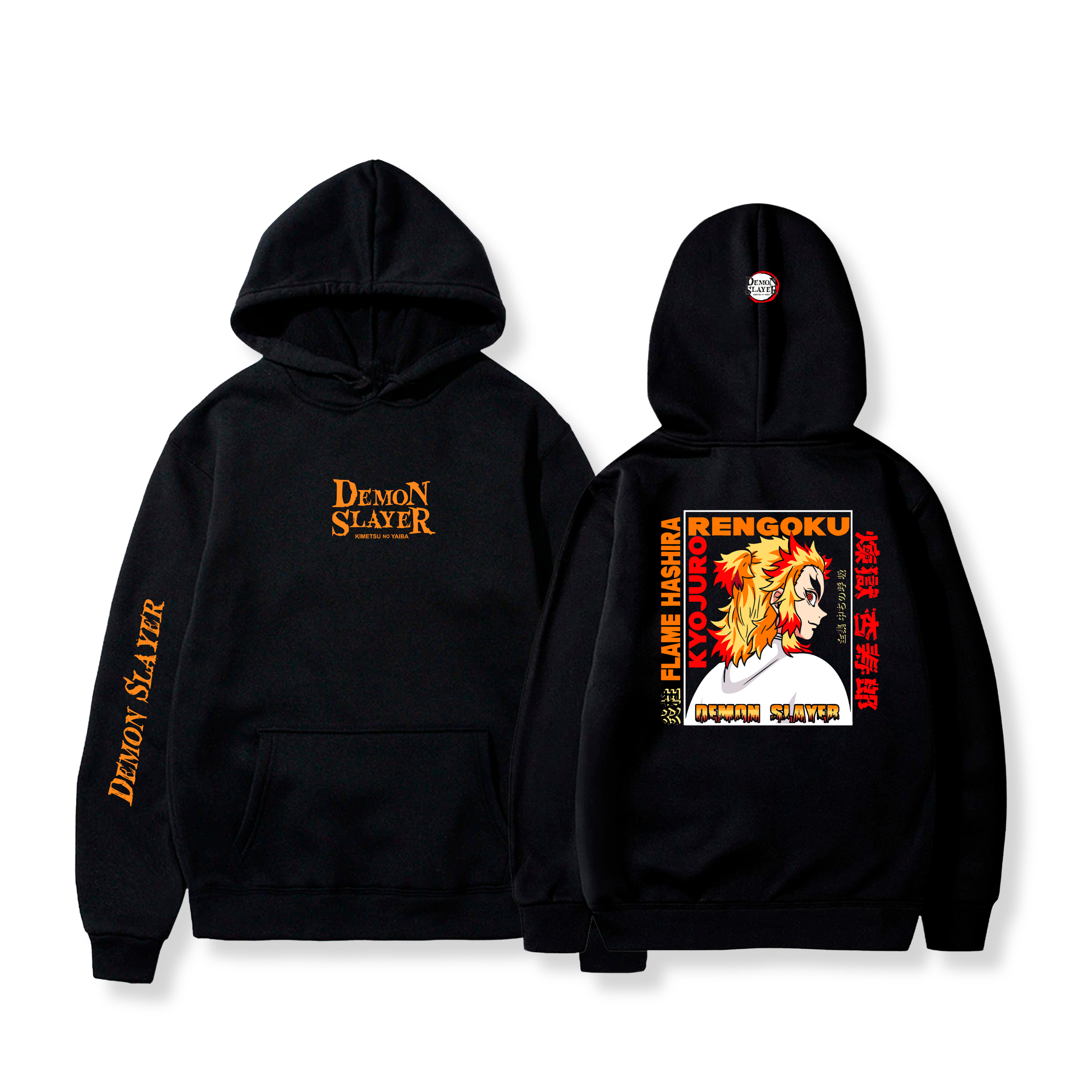 Hoodie Rengoku 45 - Demon Slayer