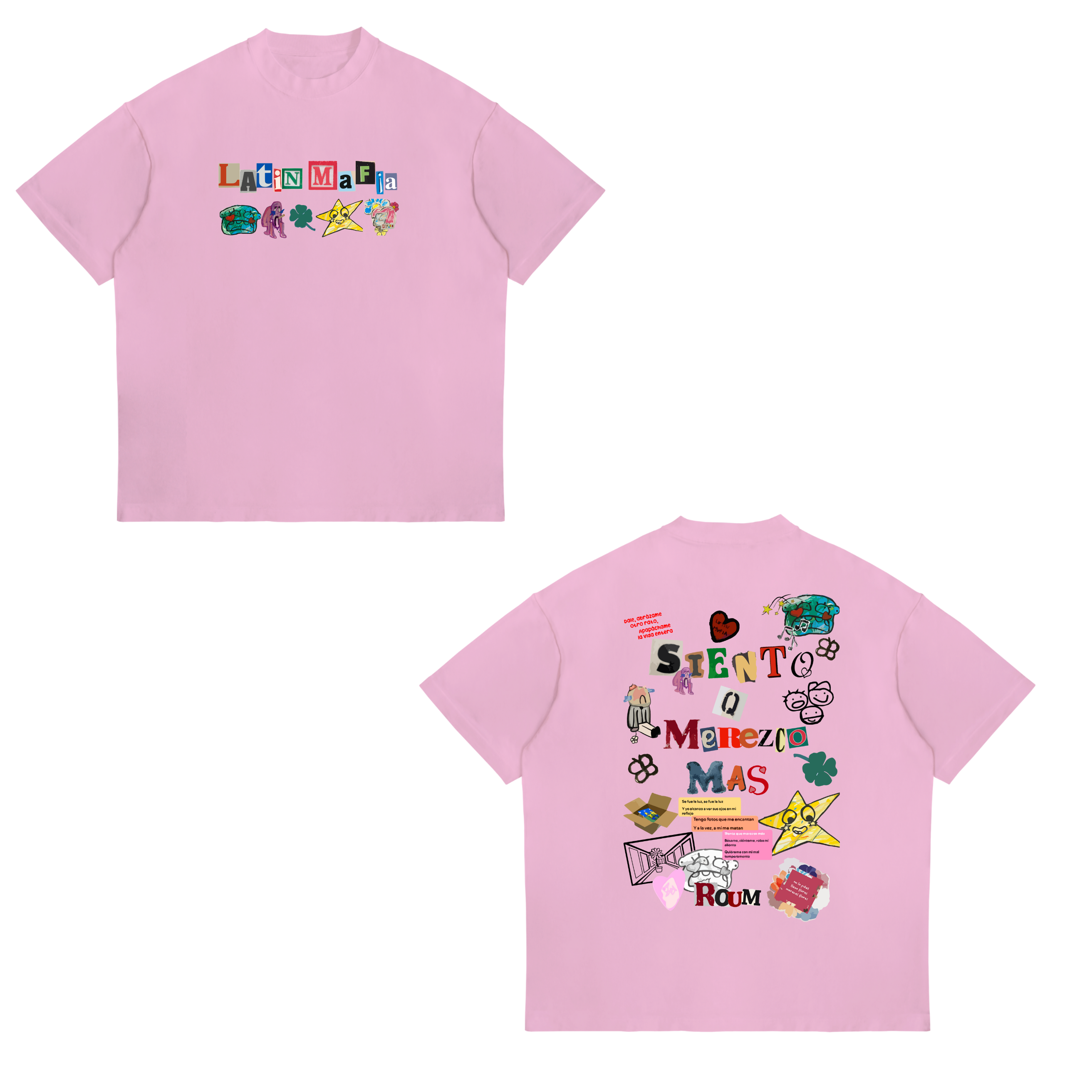 Camisa Siento que merezco más 7 - Latin Mafia