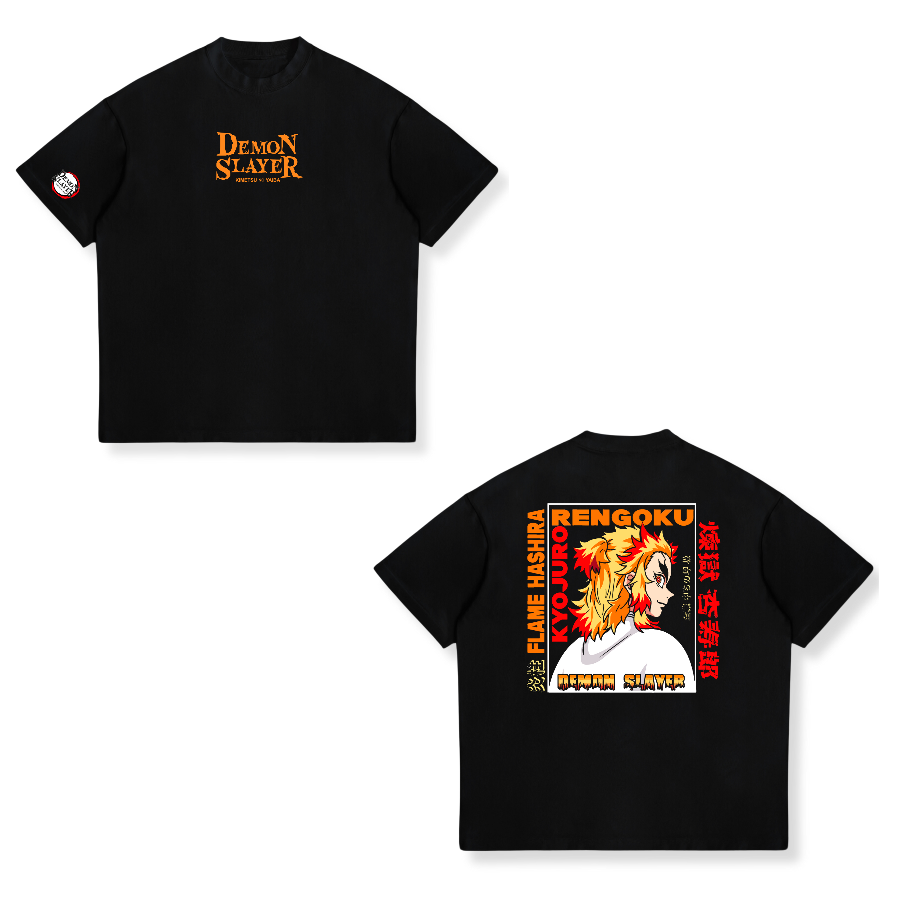 Camisa Rengoku 45 - Demon Slayer