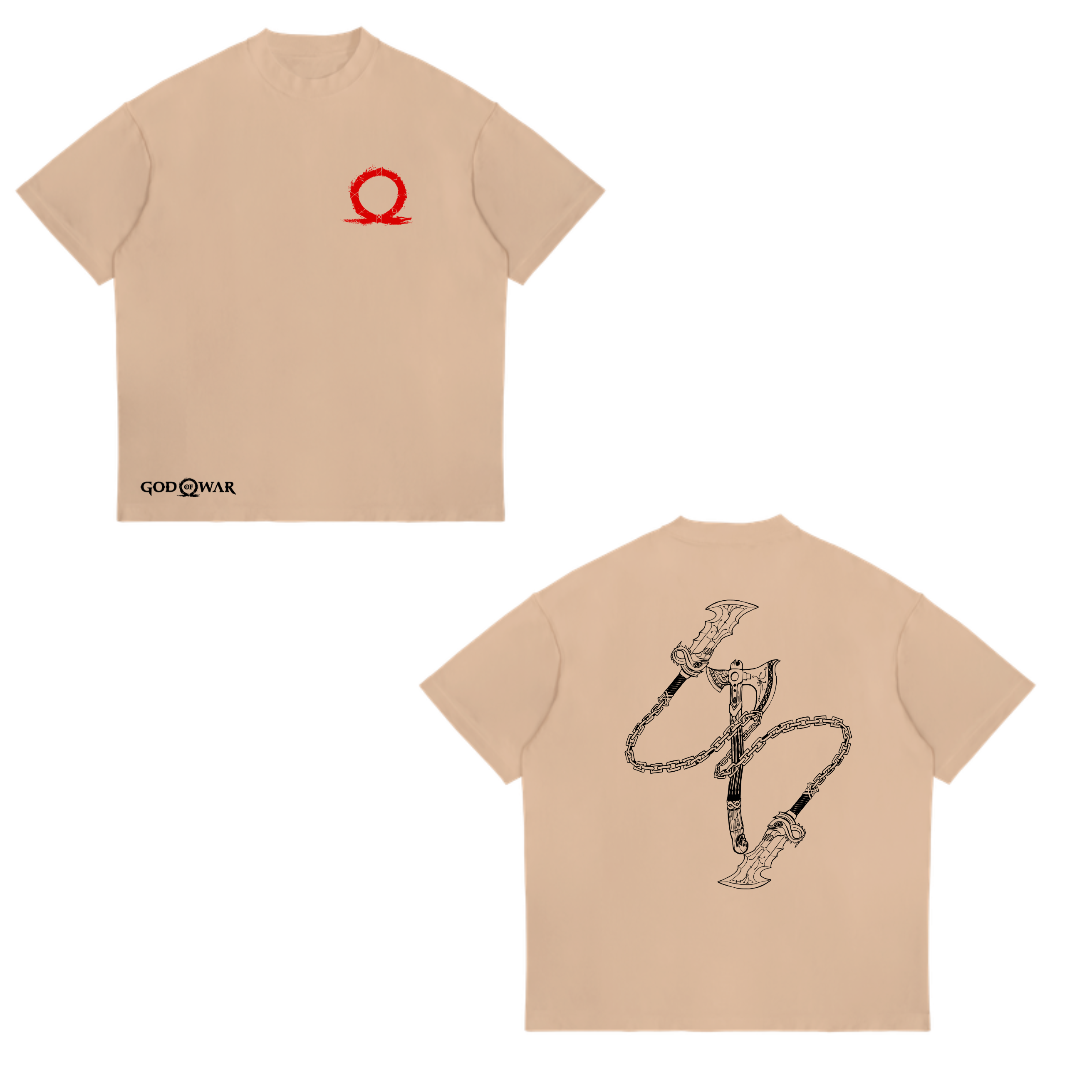 Camisa Hacha de Leviatán ,Espadas del Caos 8 - God of War