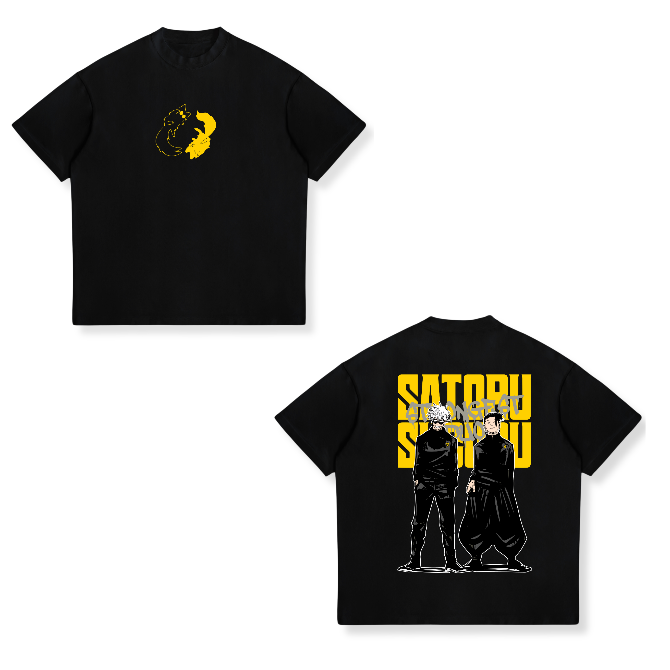 Camisa Gojo Satoru y Suguru Geto 49 - Jujutsu Kaisen