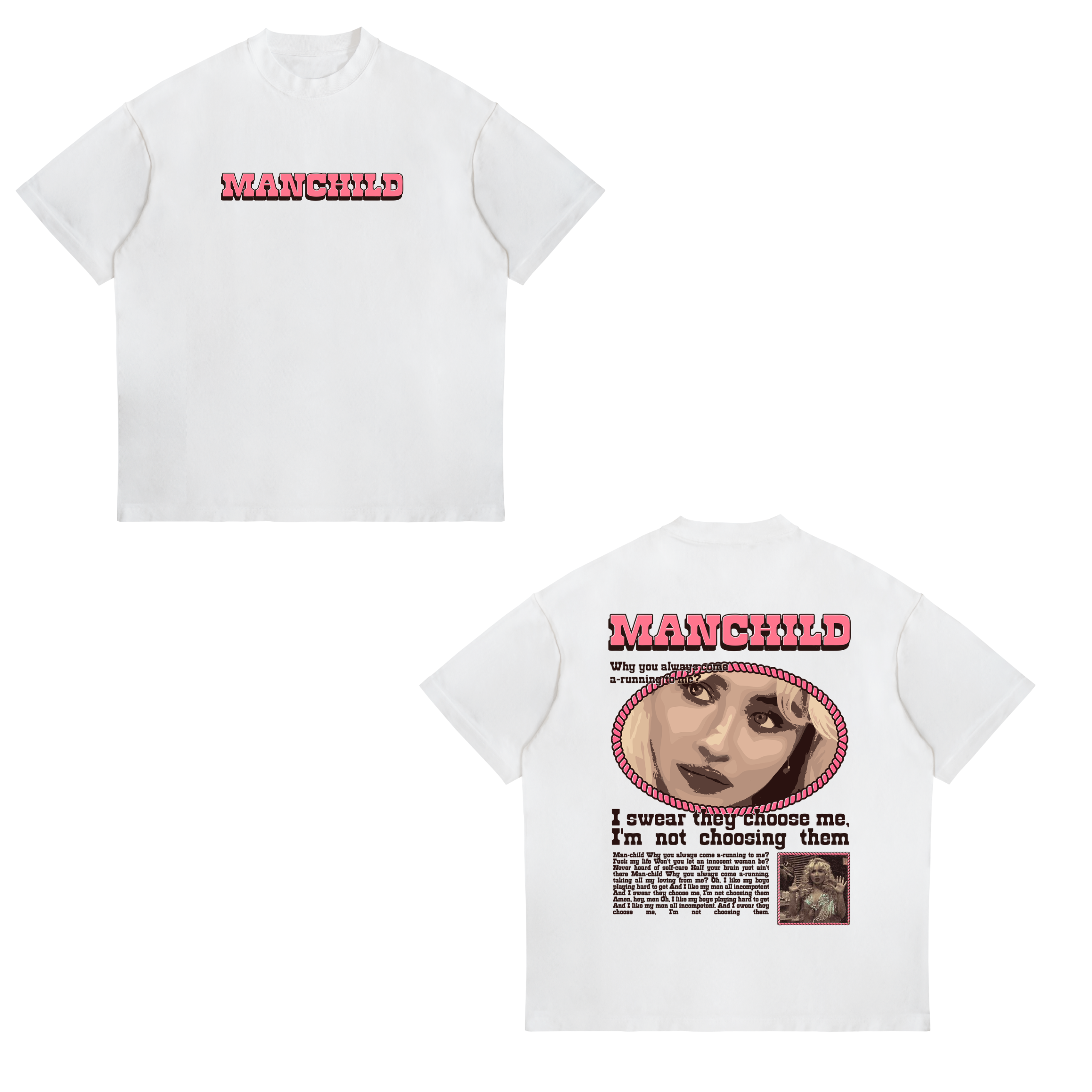 Camisa Man's Best Friend, Manchild 8 - Sabrina Carpenter