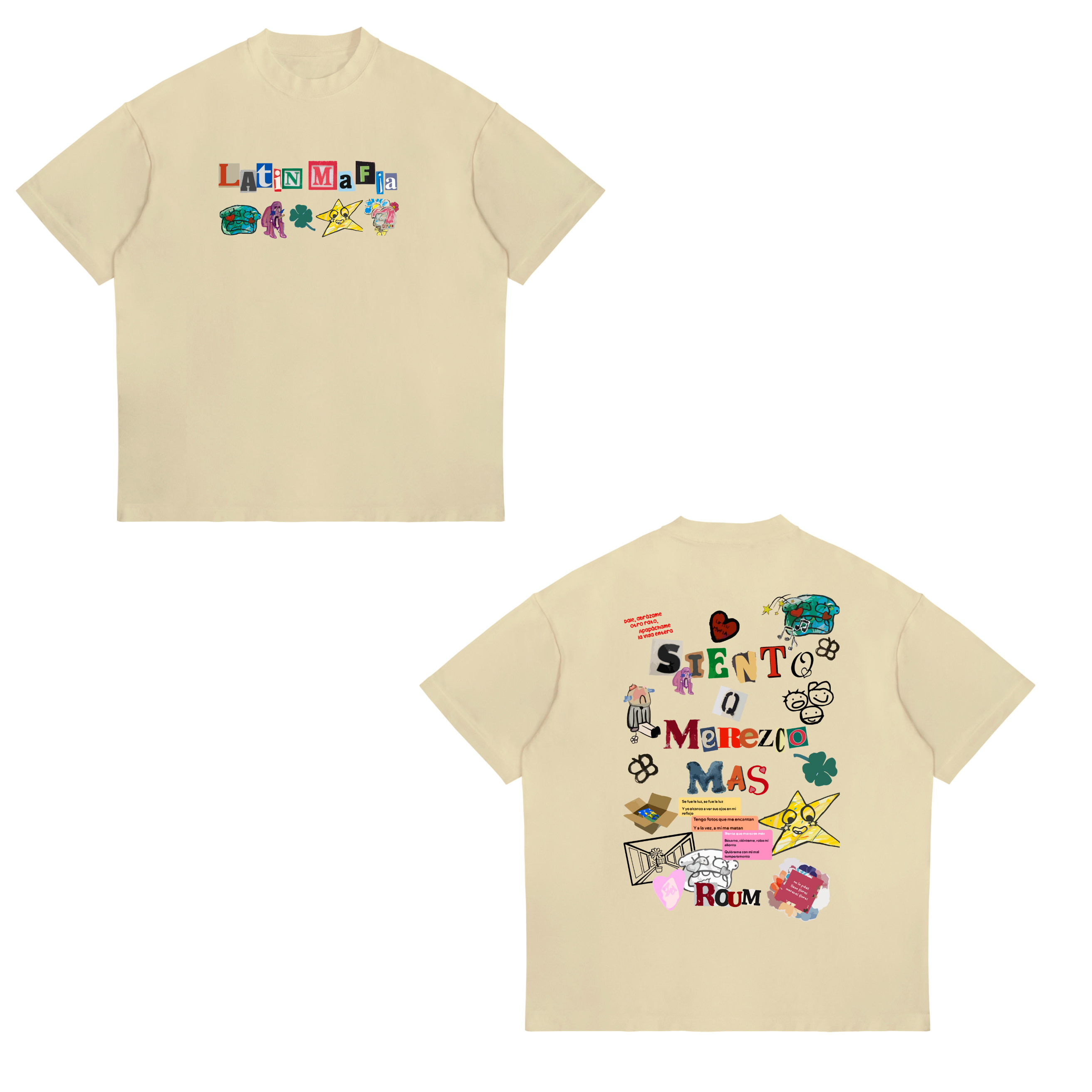 Camisa Siento que merezco más 7 - Latin Mafia