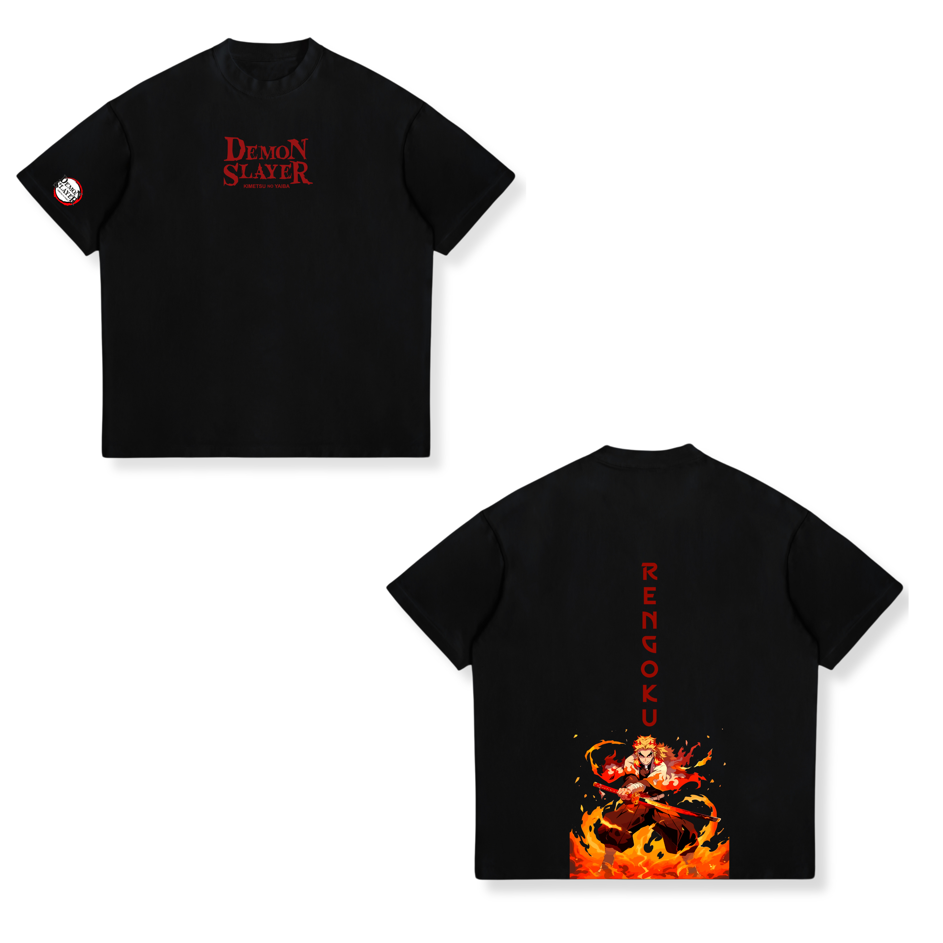 Camisa Rengoku 46 - Demon Slayer