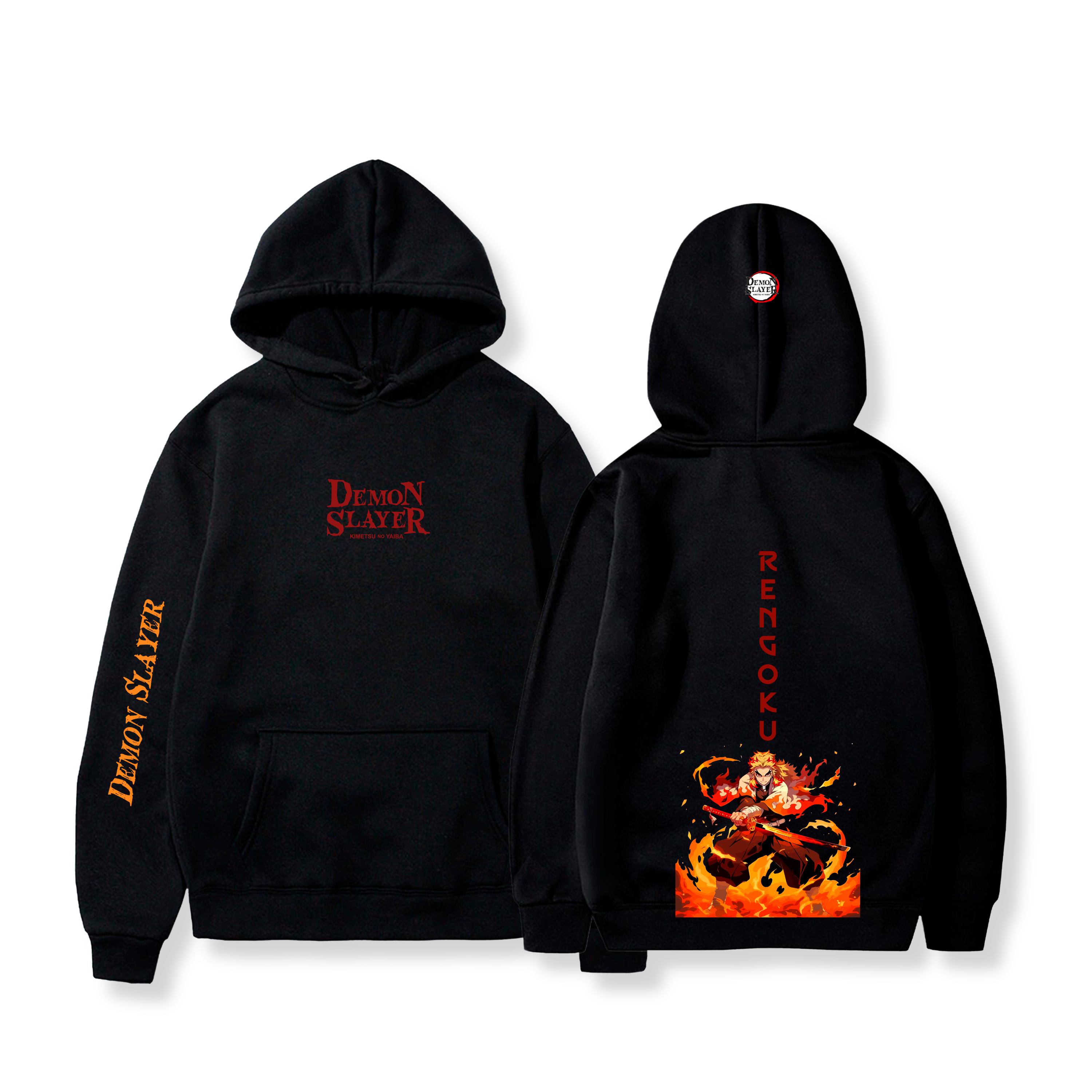 Hoodie Rengoku 46 - Demon Slayer