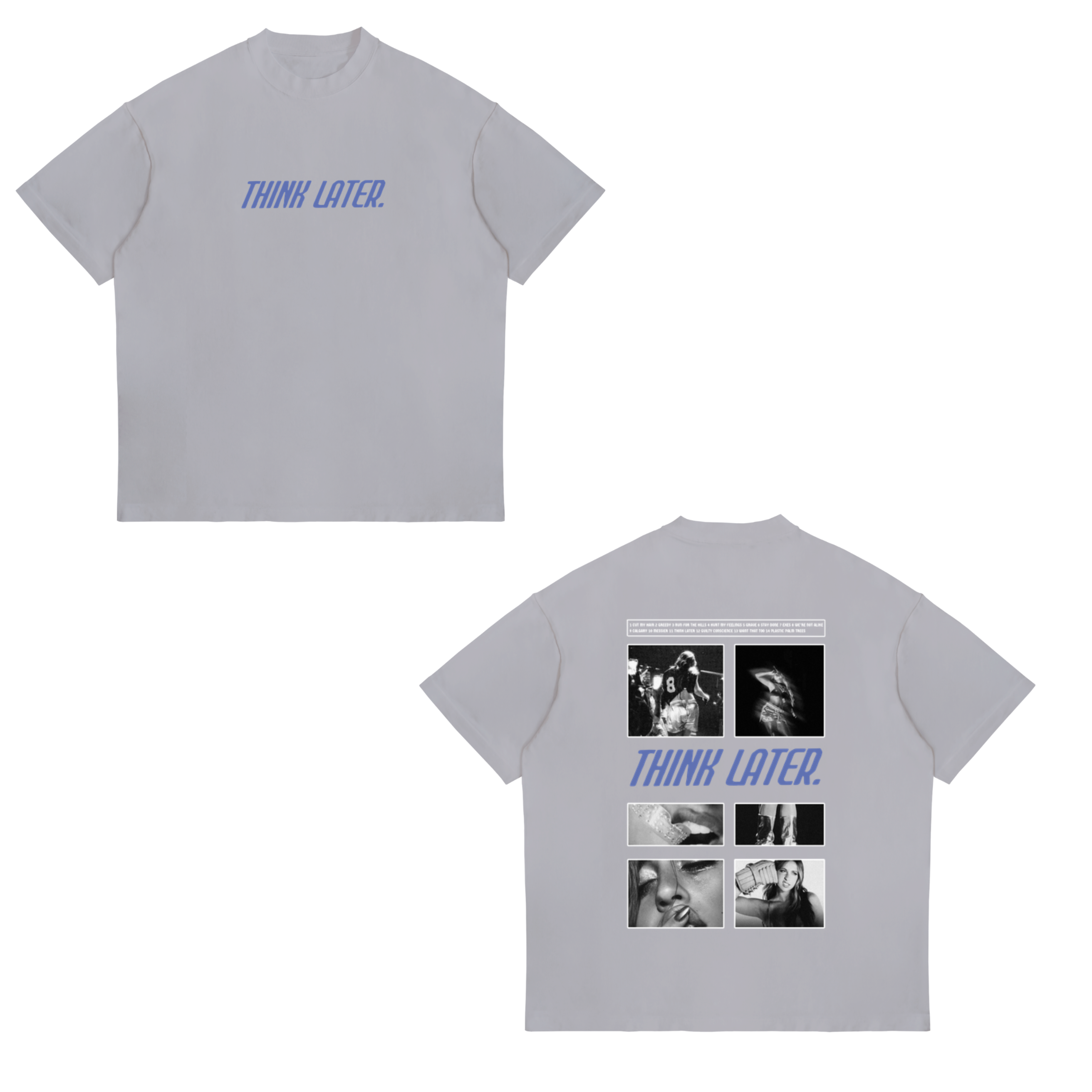 Camisa Think Later 22 - Tate McRae
