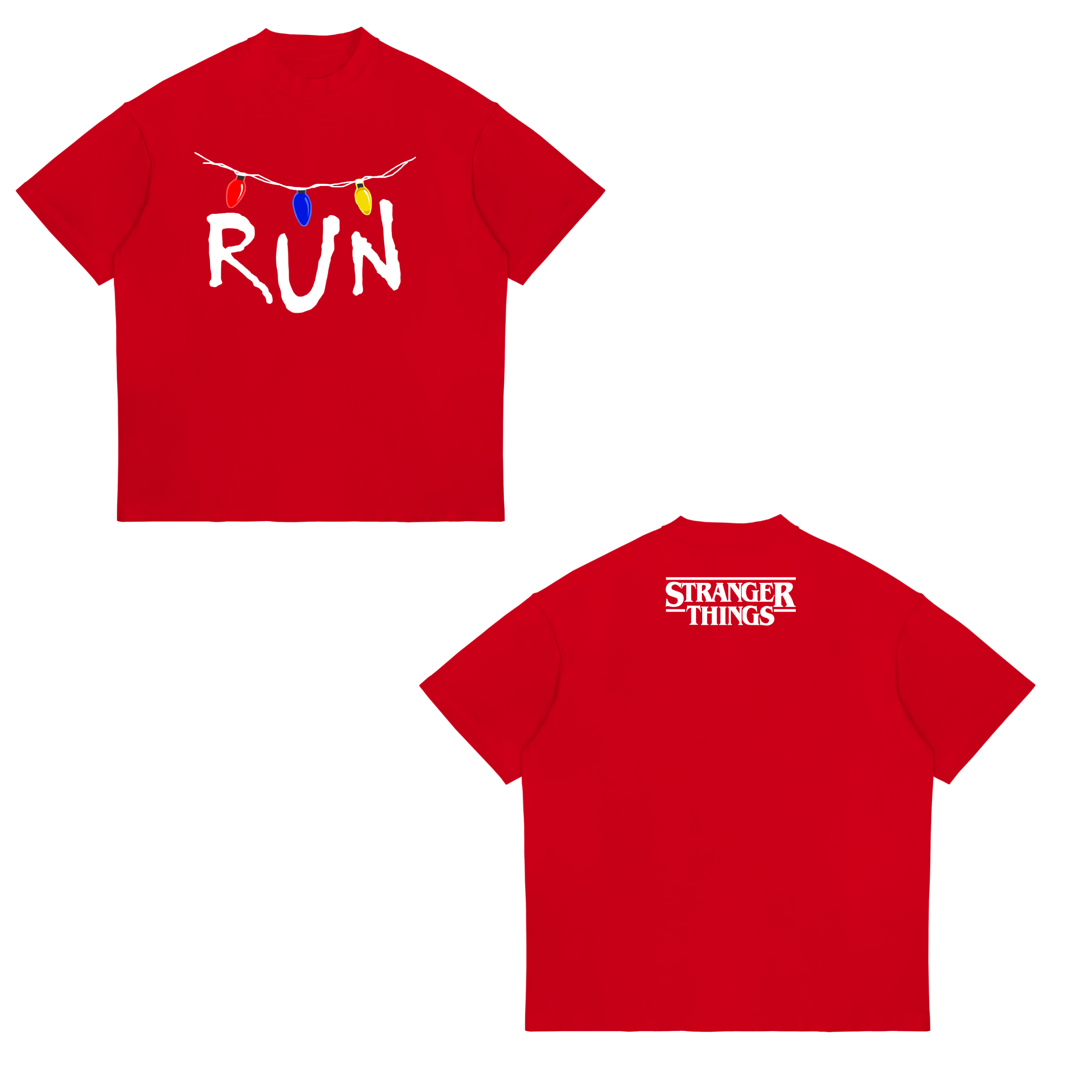 Camisa Run  24 - Stranger things