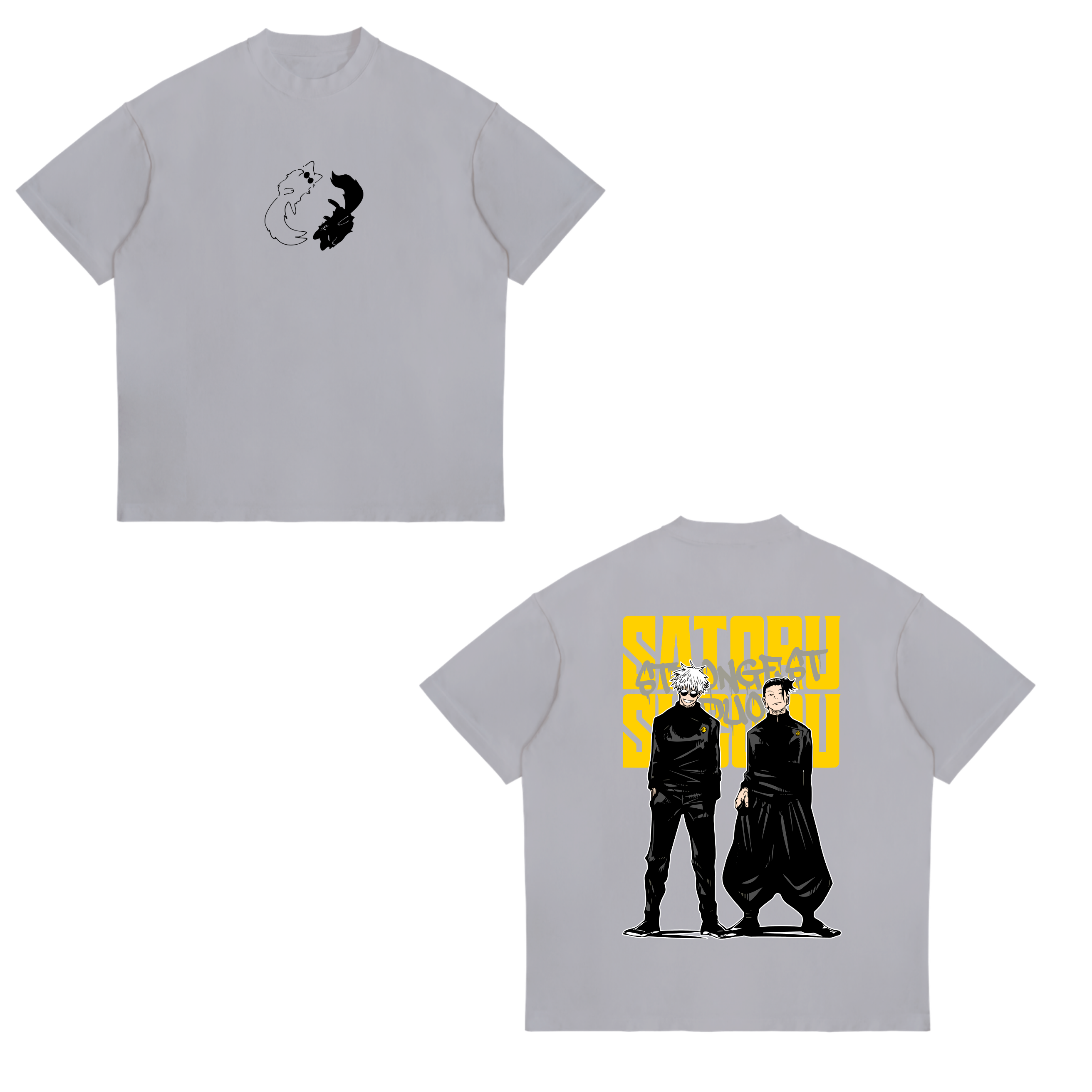 Camisa Gojo Satoru y Suguru Geto 49 - Jujutsu Kaisen