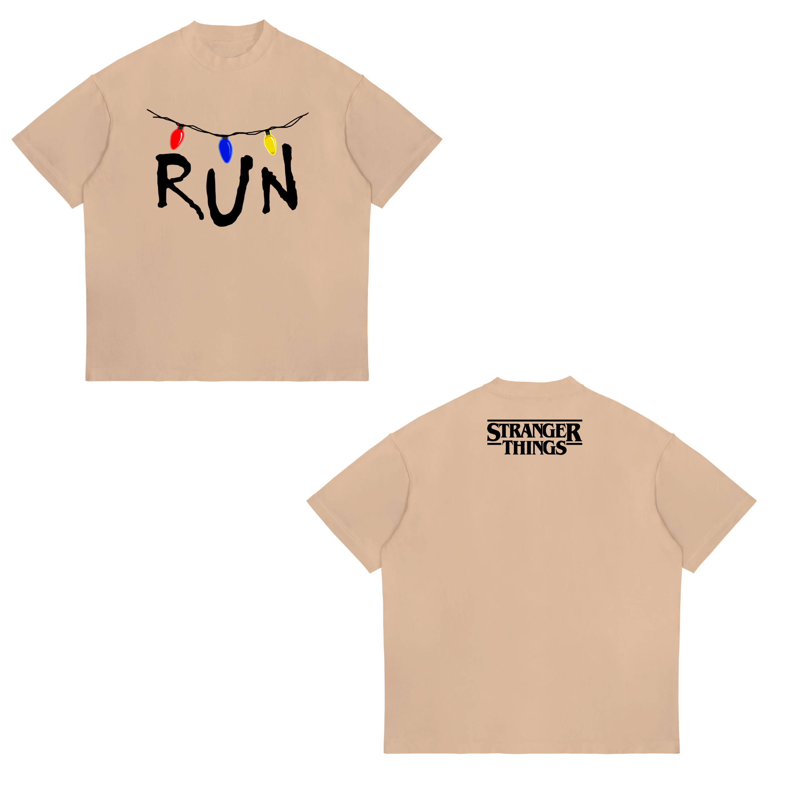 Camisa Run  24 - Stranger things