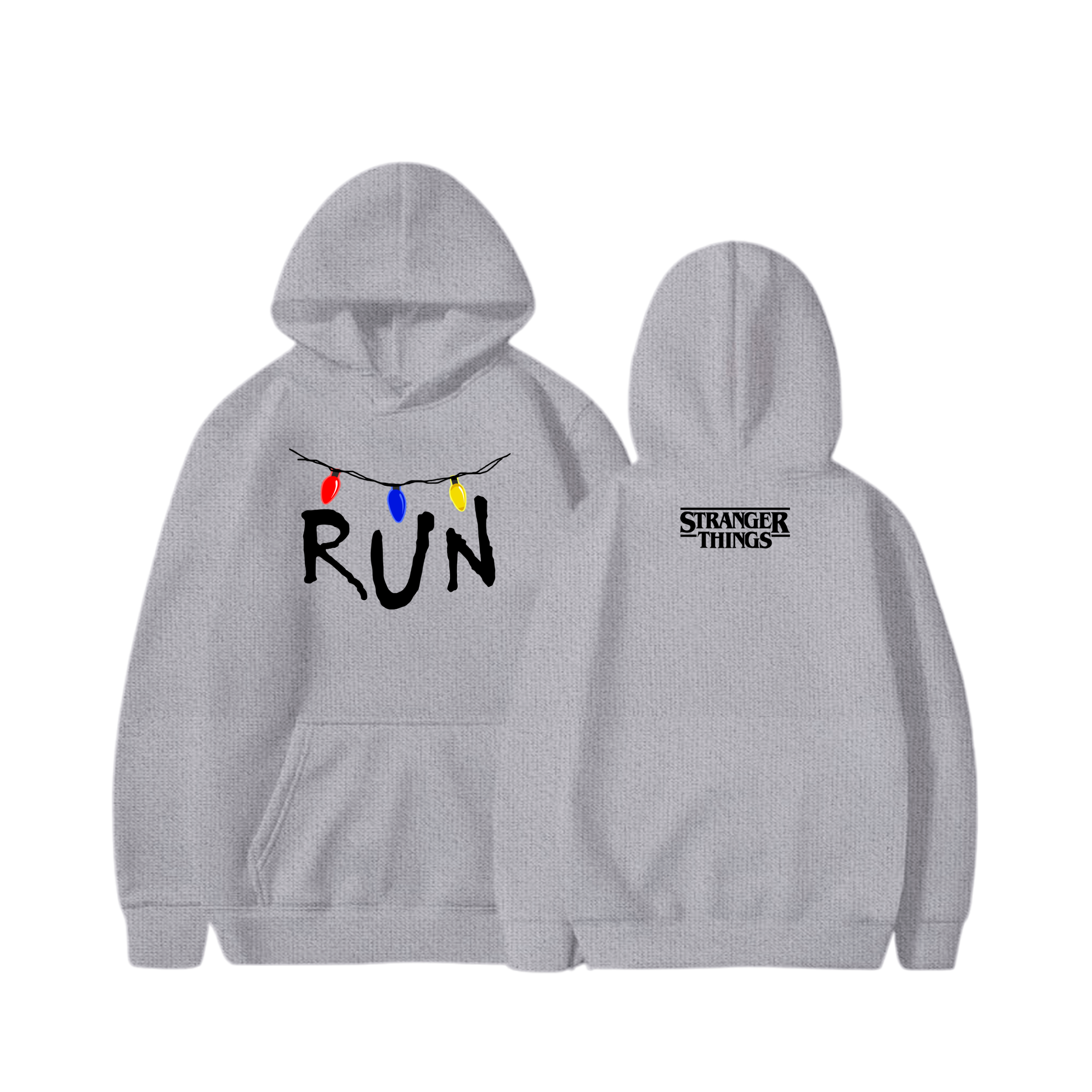 Hoodie Run  24 - Stranger things