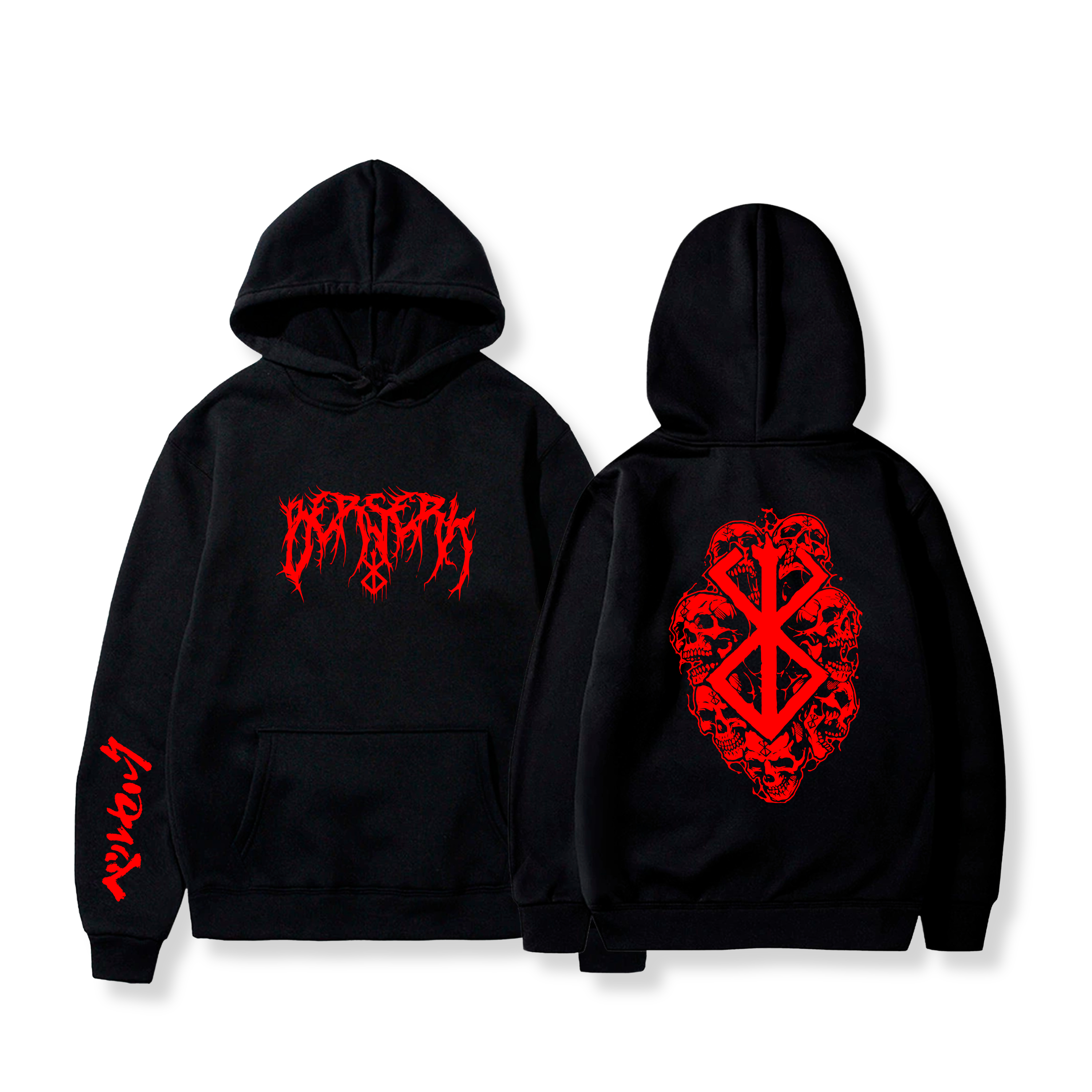 Hoodie Marca de Sacrificio  40 - Berserk