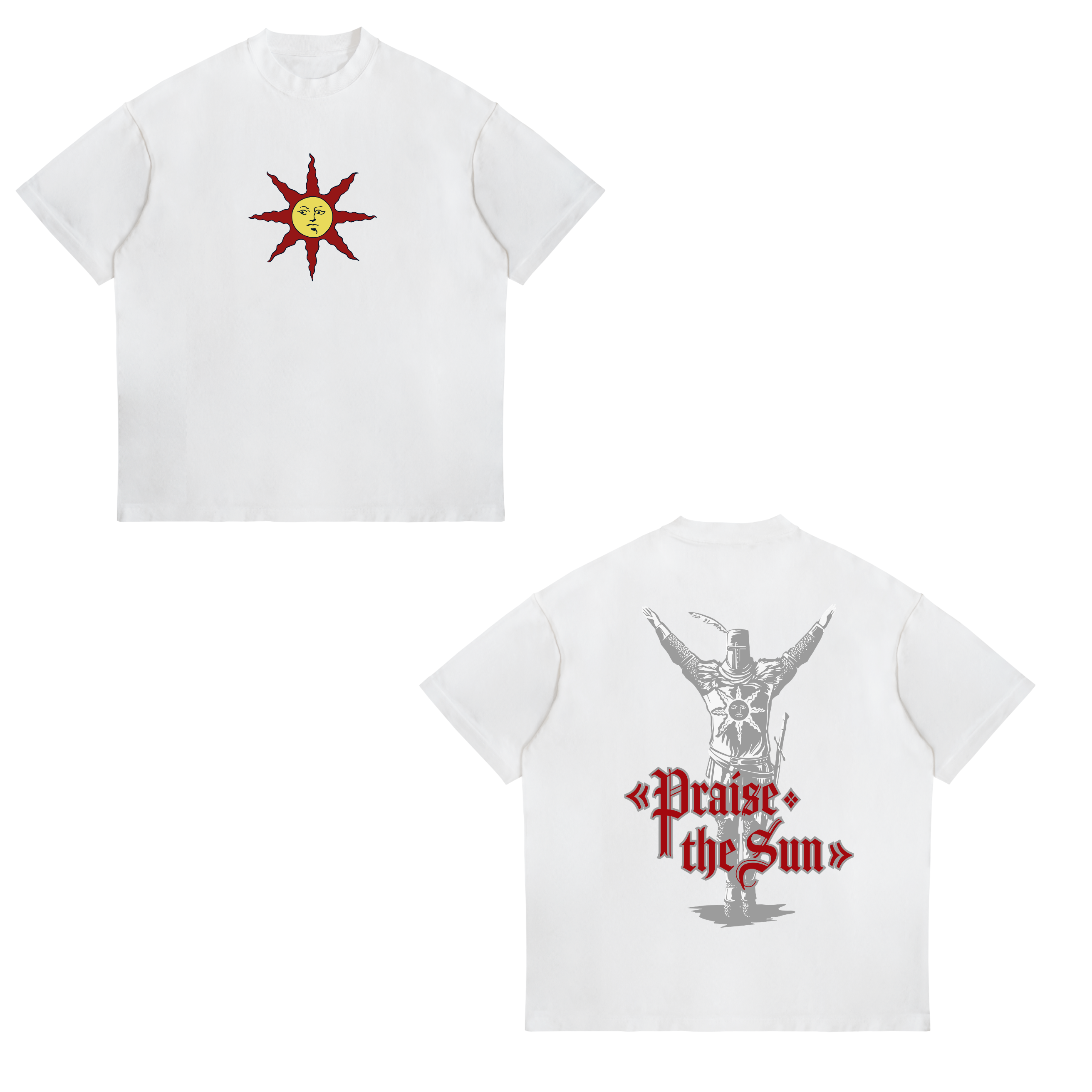 Camisa  Praise the Sun 18 - Dark Souls