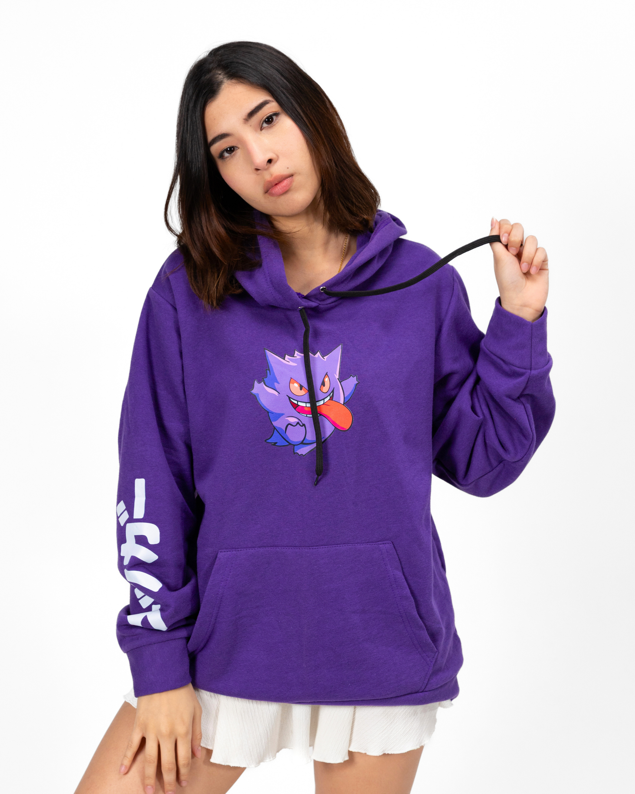 Hoodie Gengar face 1 - Pókemon