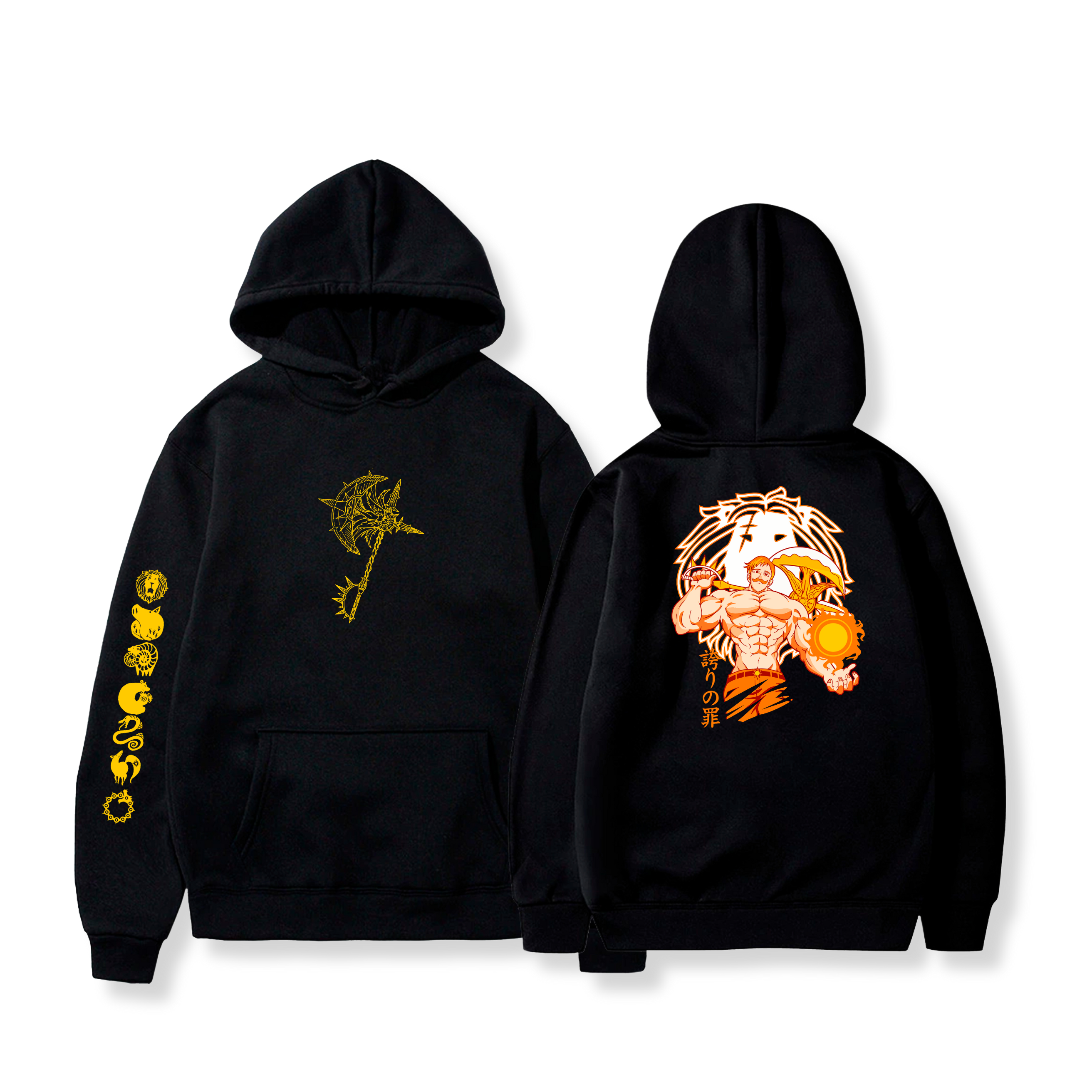 Hoodie Escanor 18 - The Seven Deadly Sins