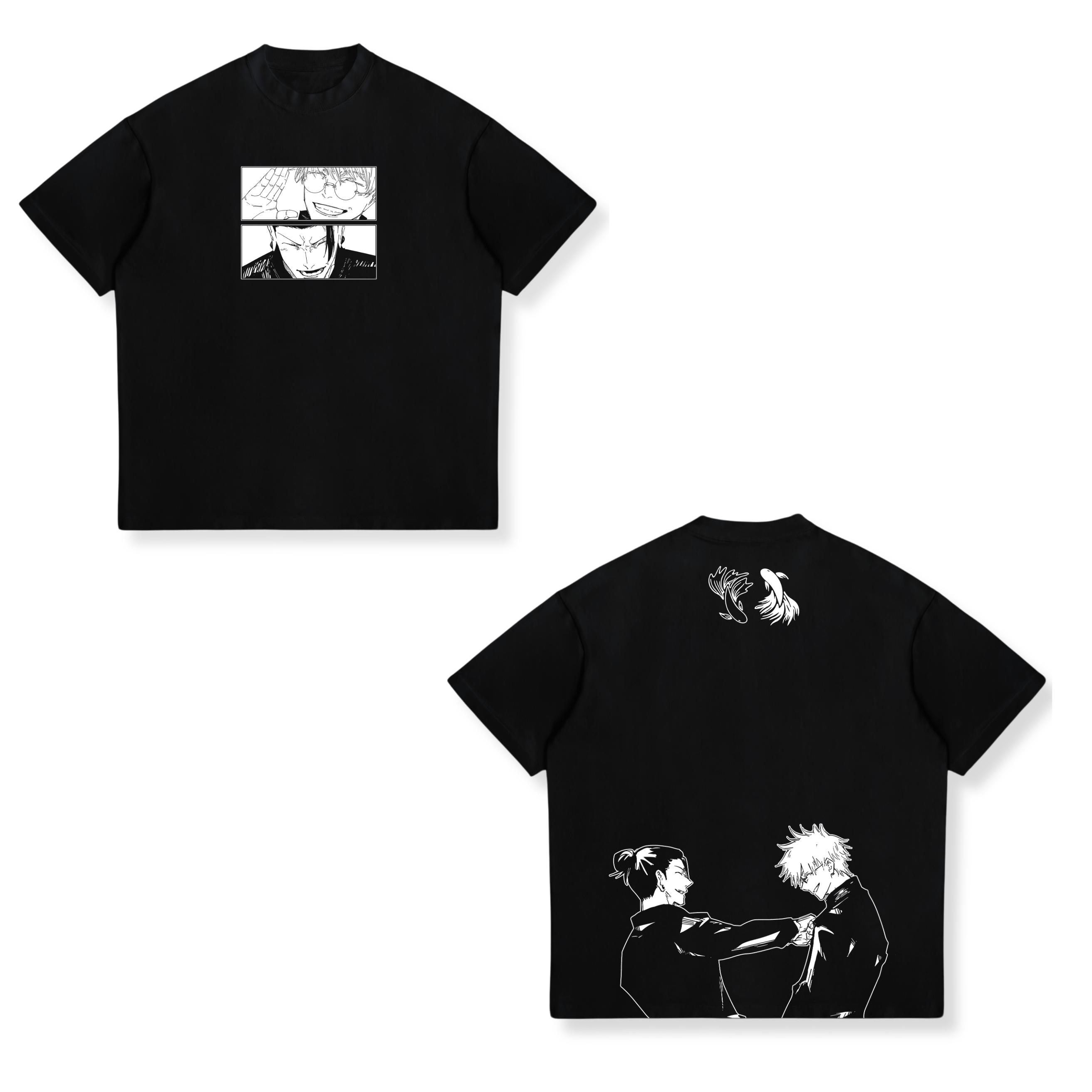 Camisa Gojo Satoru y Suguru Geto 50 - Jujutsu Kaisen