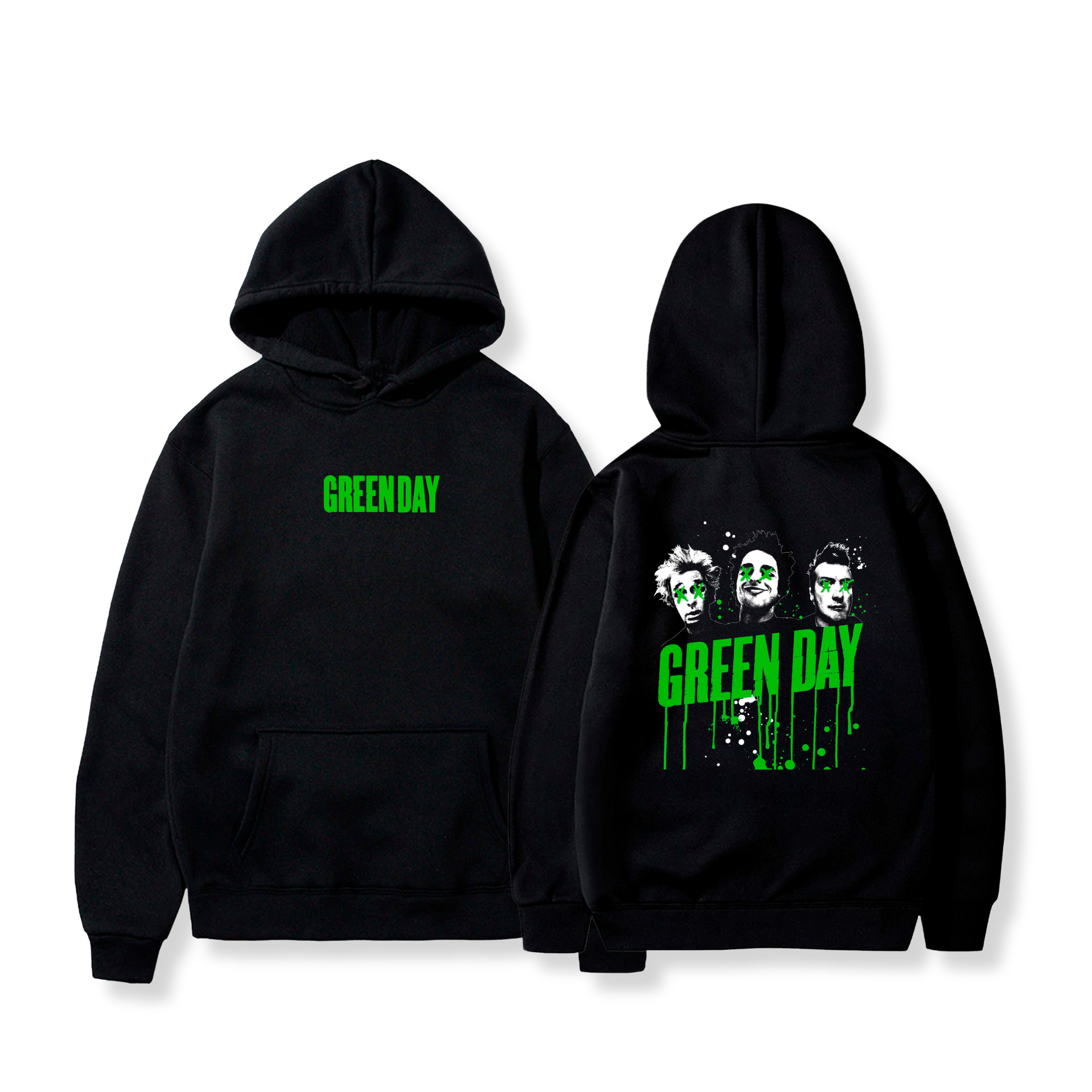 Hoodie Billie Joe Armstrong, Mike Dirnt y Tré Cool 17 - Green Day