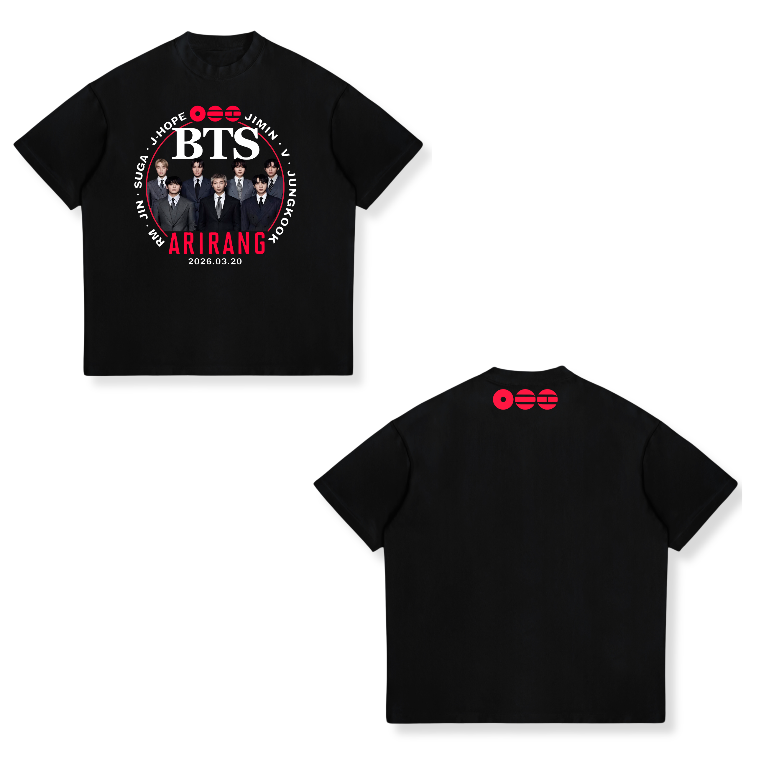 Camisa BTS is back 19 - BTS