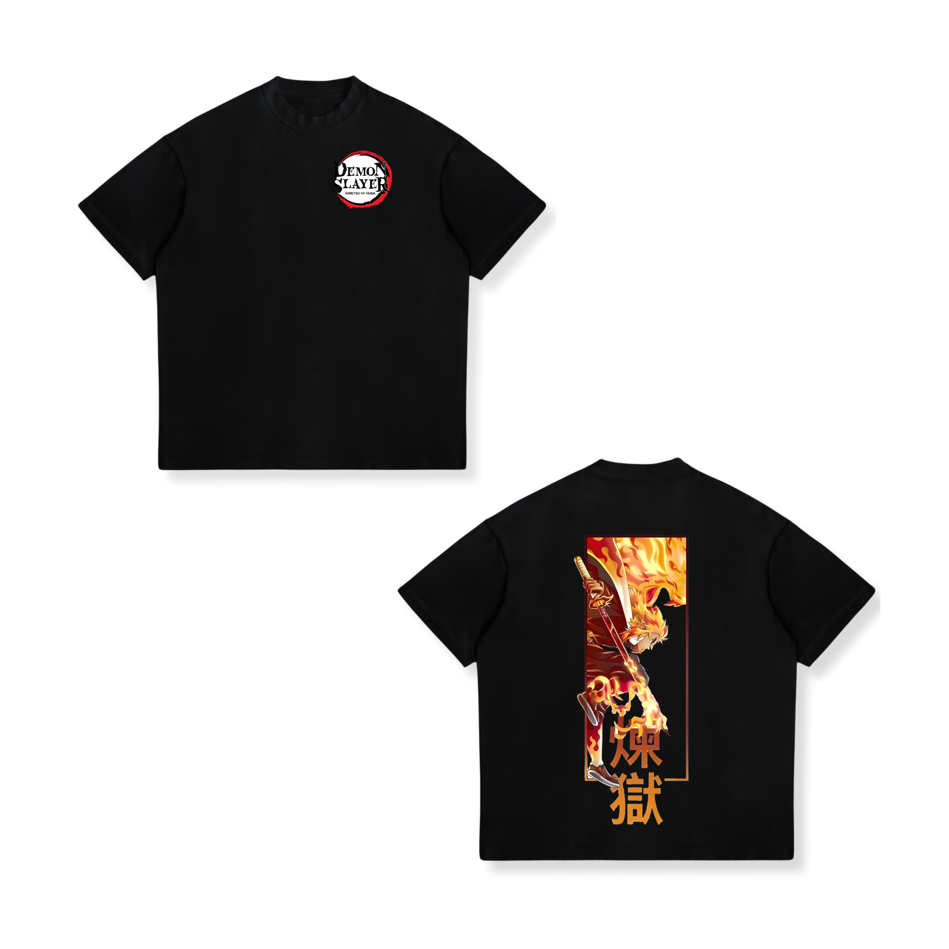 Camisa Rengoku  15 - Demon Slayer