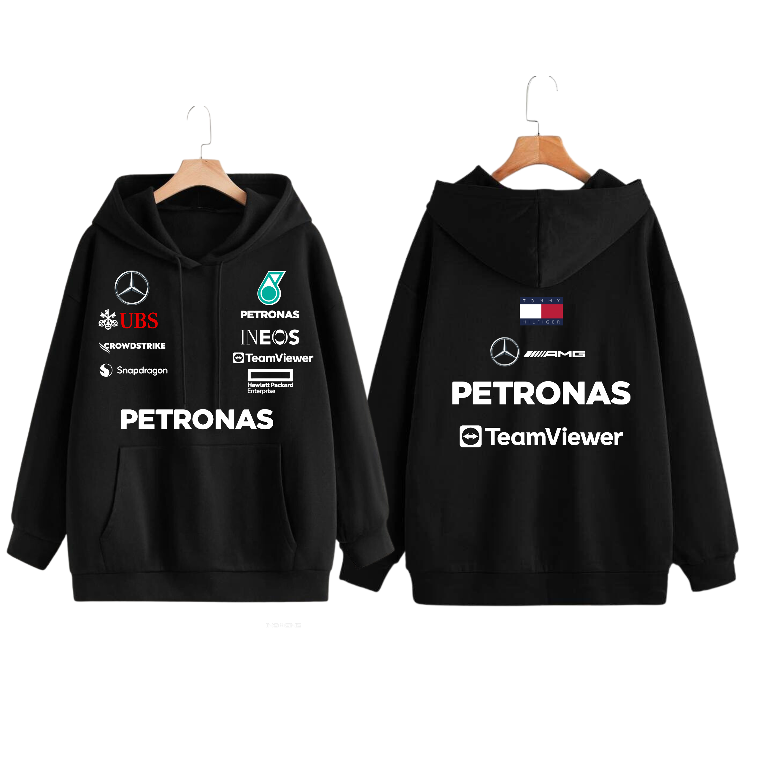 HOODIE MERCEDES AMG PETRONA F1 TEAM 2024 EDICIÓN PILOTO