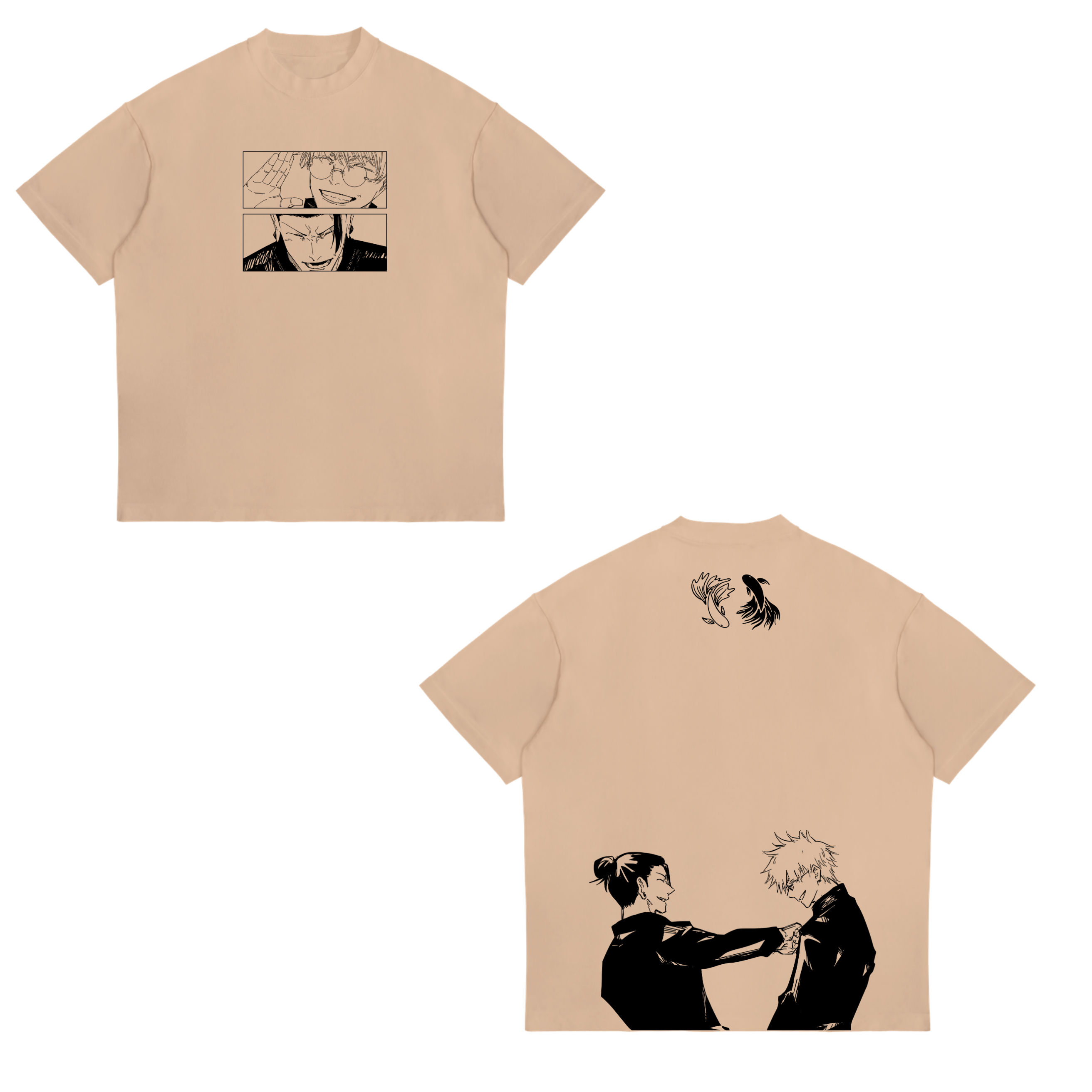 Camisa Gojo Satoru y Suguru Geto 50 - Jujutsu Kaisen