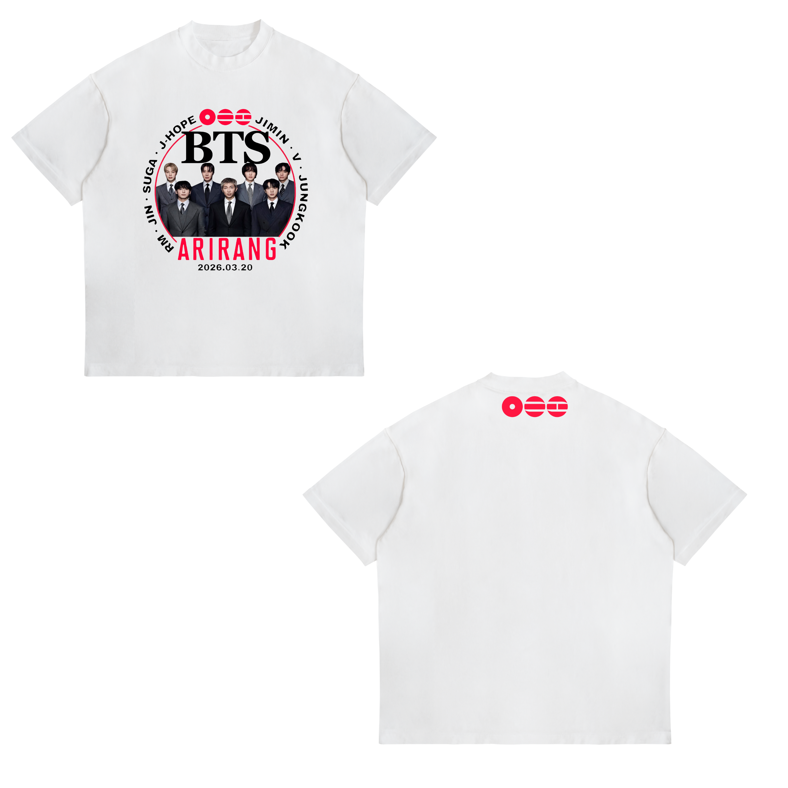 Camisa BTS is back 19 - BTS