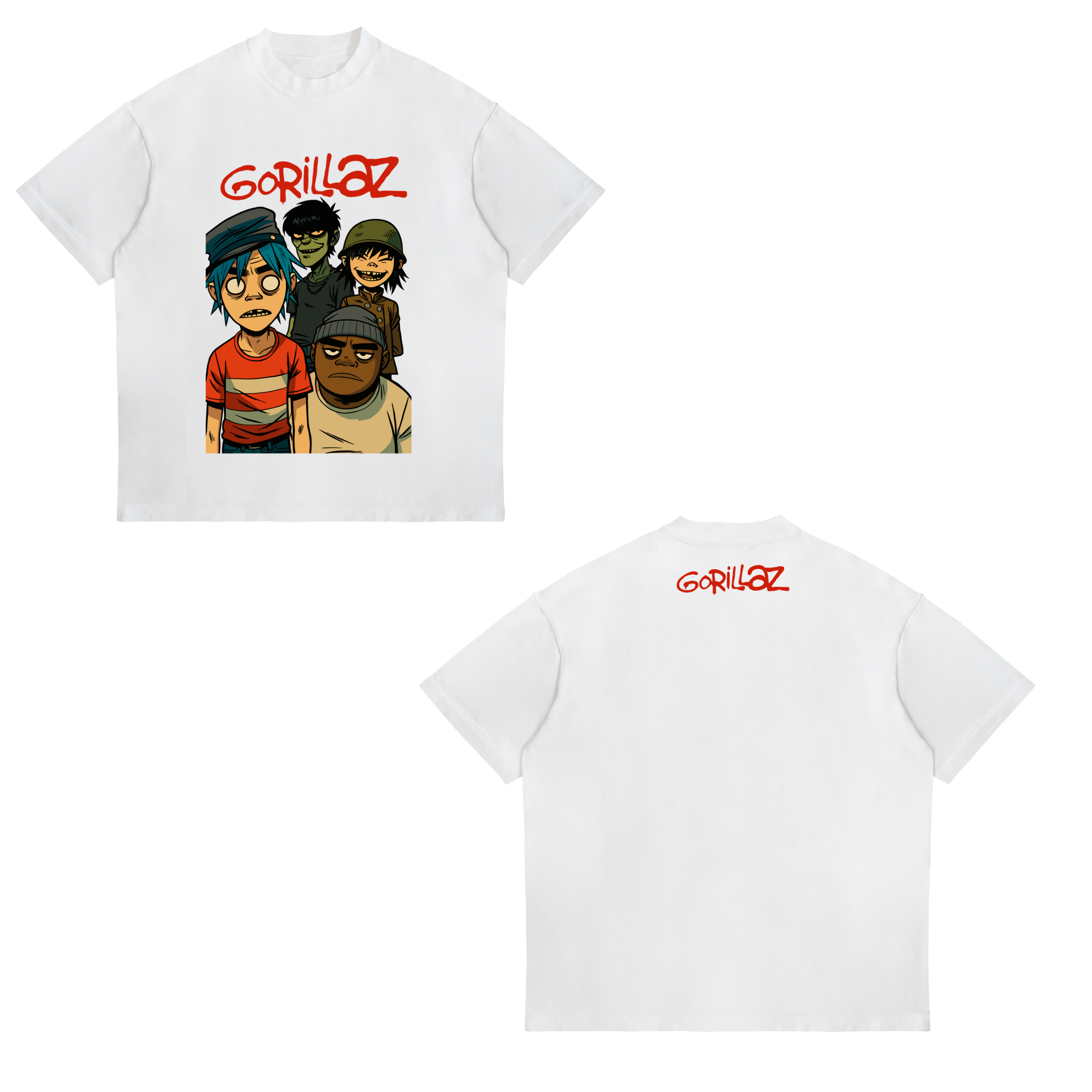 Camisa 1 - Gorillaz